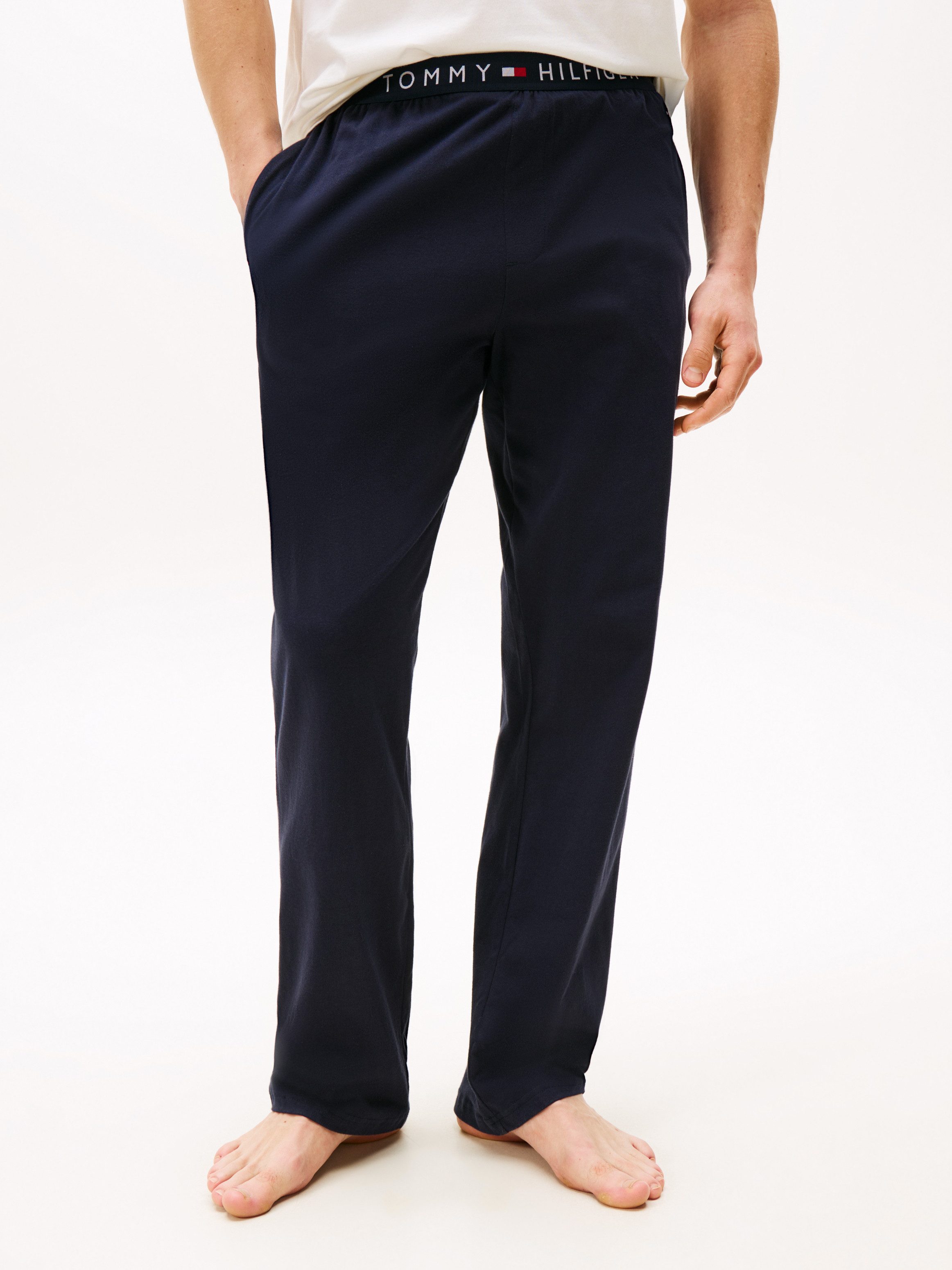 Tommy Hilfiger Underwear Sweathose JERSEY PANT mit Tommy Hilfiger Schriftzug auf dem Bündchen