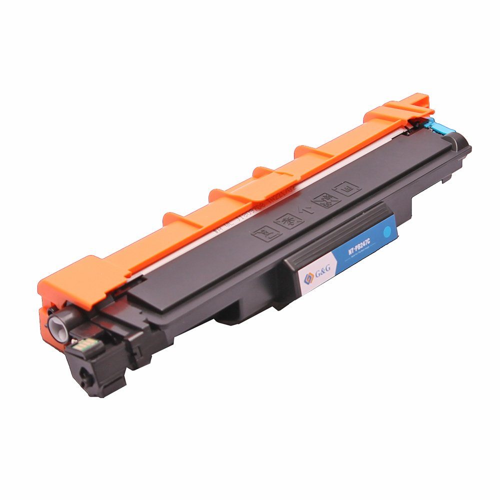 ABC Tonerkartusche, (Kompatibler Toner für Brother TN-243C TN-247C Cyan TN-243 TN-247, DCP-L3510CDW DCP-L3517CDW DCP-L3550CDW HL-L3210CW HL-L3230CDW HL-L3270), CDW HL-L3280CDW MFC-L3710CW MFC-L3730CDN MFC-L3740CDN MFC-L3750CDW MFC