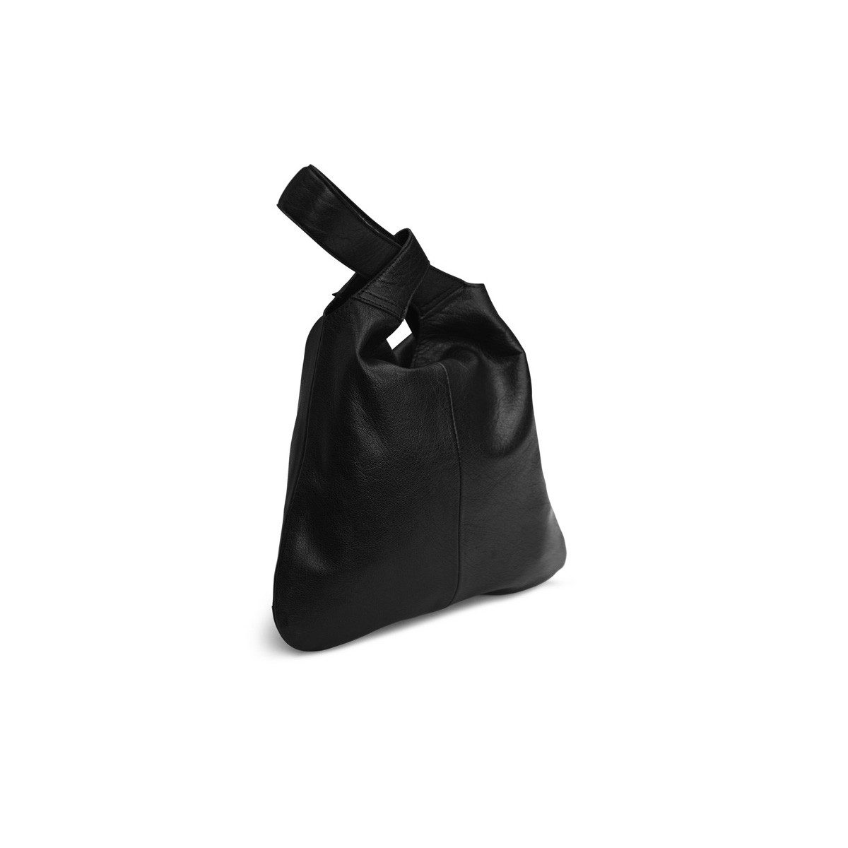 muud Handtasche Leder Handtasche Dzana Black