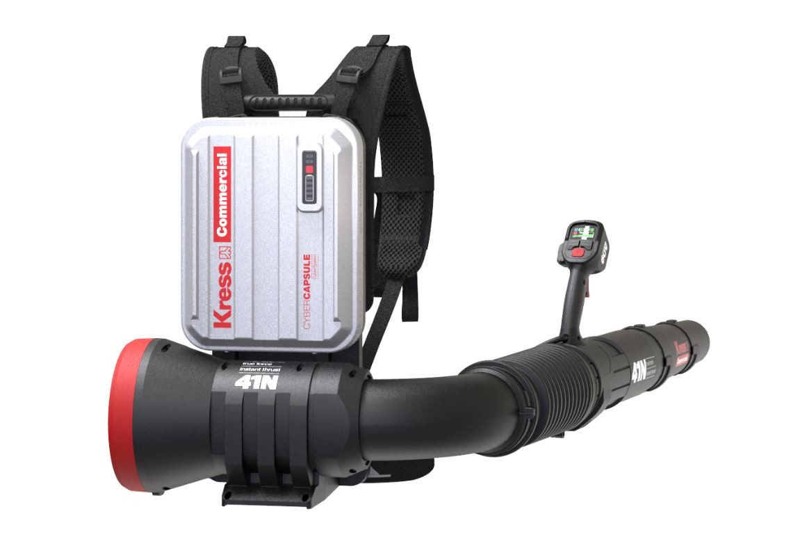 Kress Akku-Laubbläser KC501.9 Commercial 60V 41 N Profi-Rücken-Blasgerät