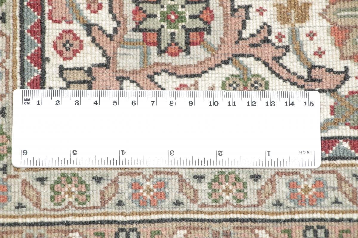 12 rechteckig, Handgeknüpfter Täbriz Royal Trading, Nain 247x354 Mahi Orientteppich, Orientteppich Höhe: mm Indo