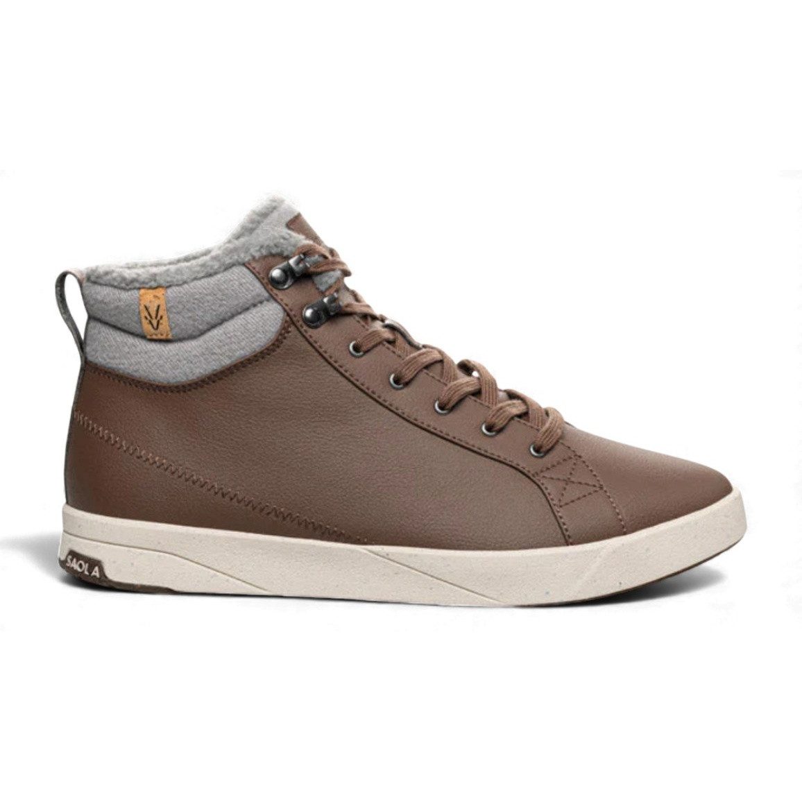 SAOLA Winterschuhe Bergen Warm (Leder, Fleecefutter) chocolatebraun Herren günstig online kaufen