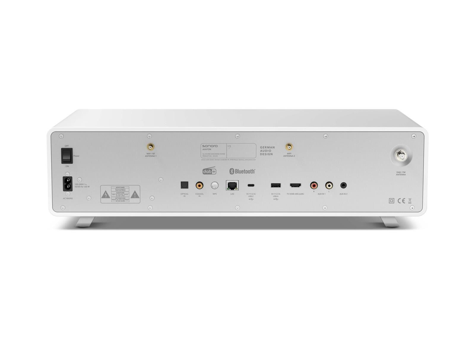 Sonoro Sonoro Avaton kompaktes Musiksystem Regal-Lautsprecher