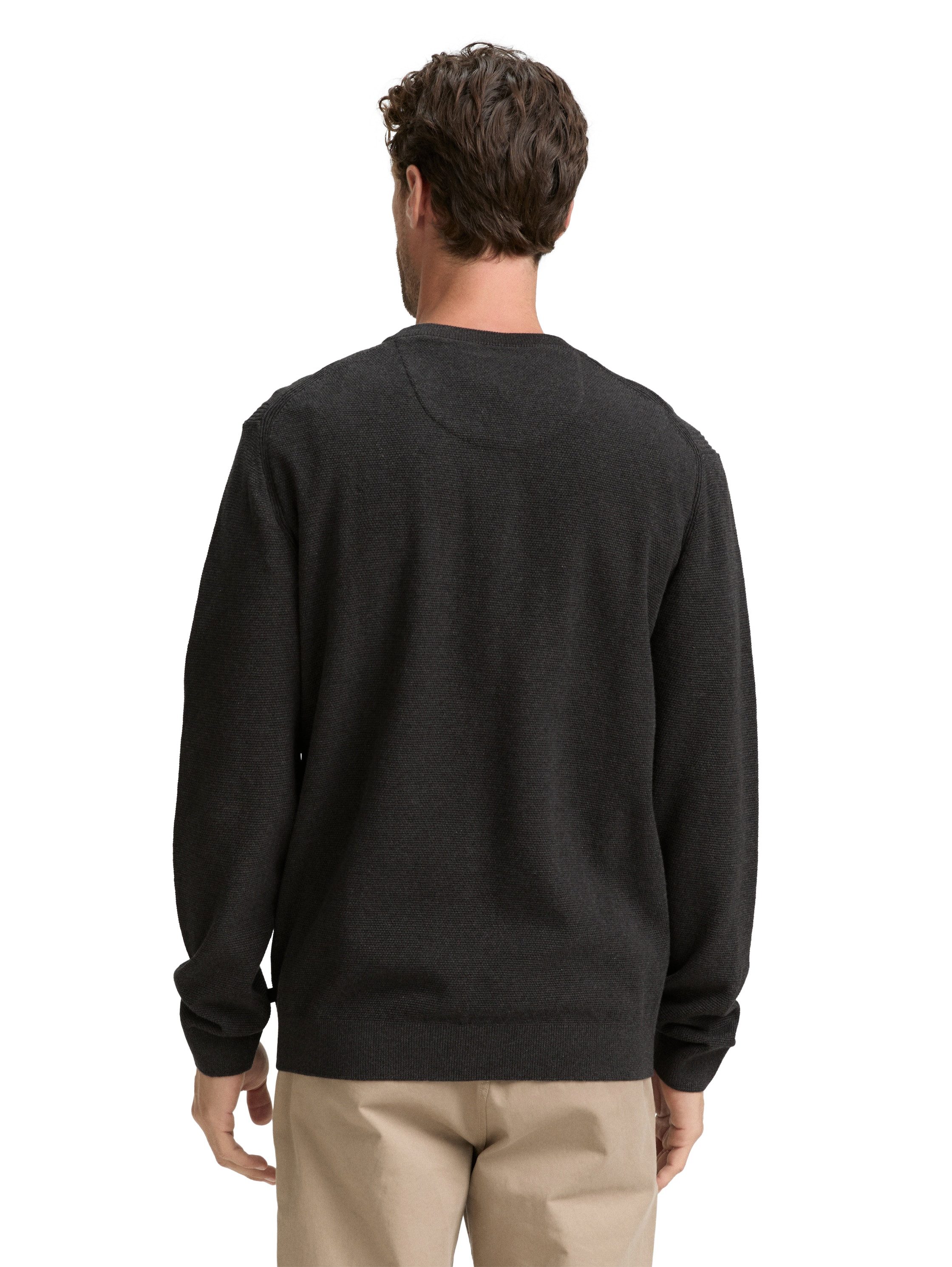 TOM TAILOR Strickpullover mit Bündchen