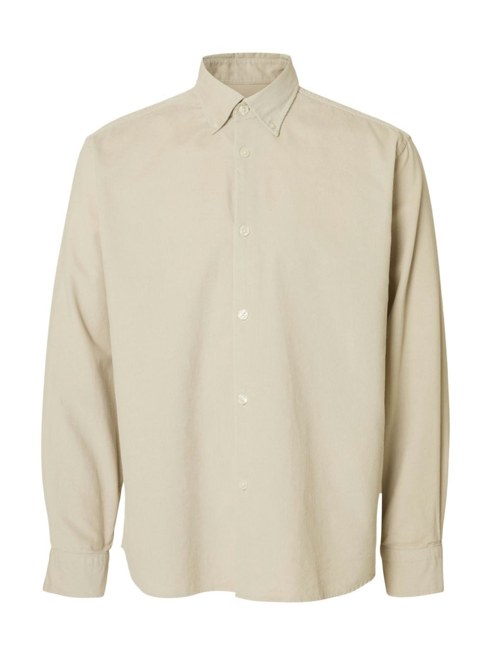 SELECTED HOMME Langarmhemd SLHREGDANNI CORD BD LS SHIRT (1-tlg)