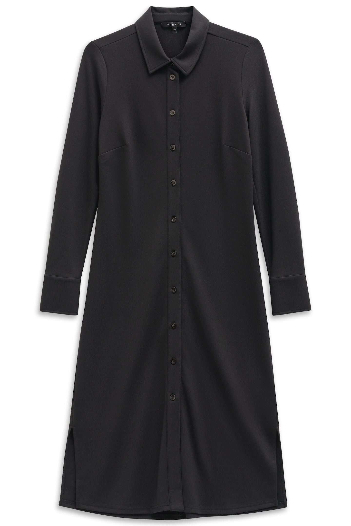 bugatti Blusenkleid Jersey mit Knopfleiste und Hemdkragen – Bild 3 von 5