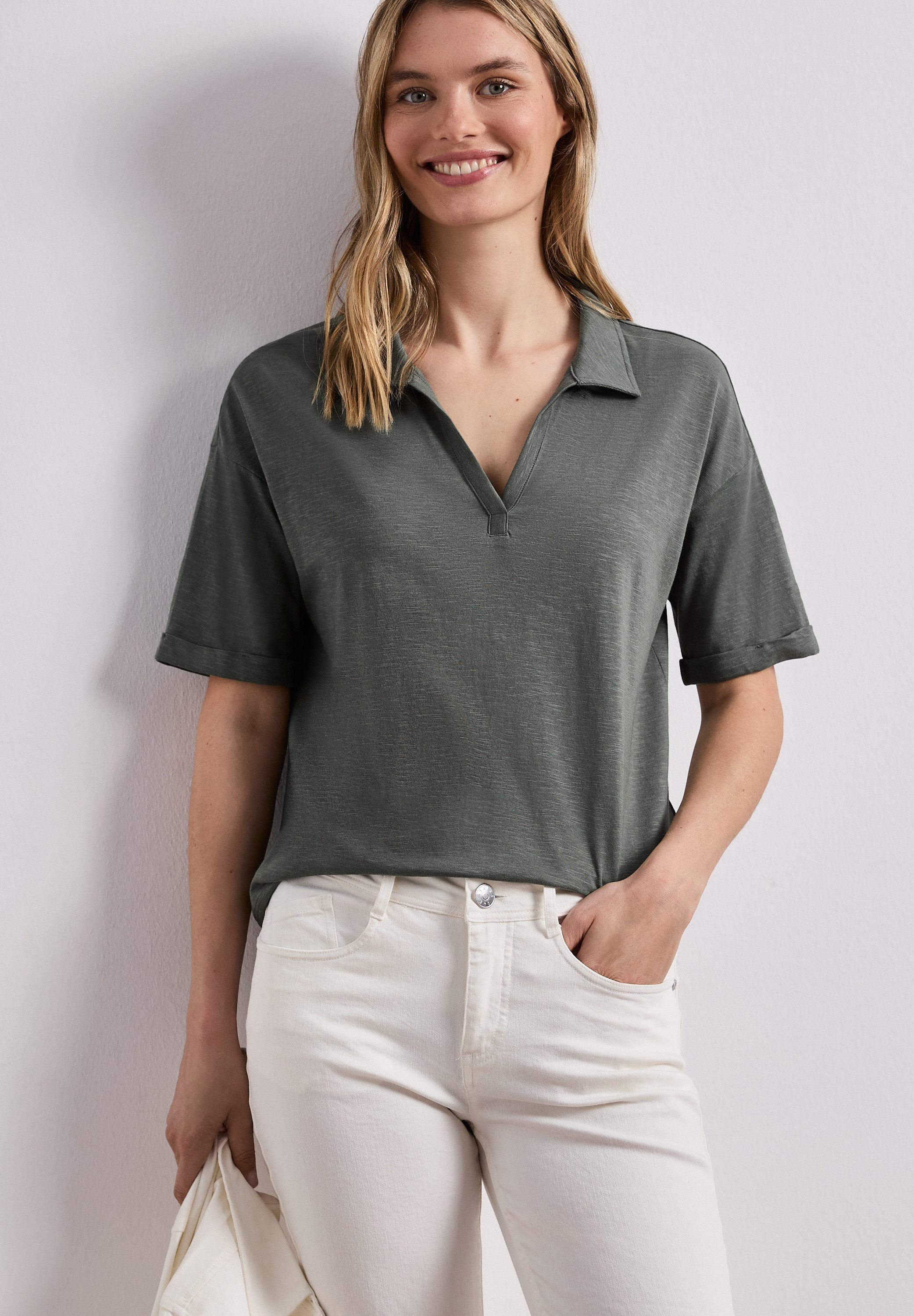 STREET ONE Poloshirt Sommer-Poloshirt
