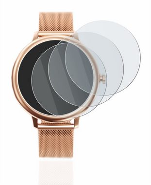 BROTECT flexible Panzerglasfolie für Naixues Women's Smartwatch 1.08" (39mm), Displayschutzglas, 3 Stück, Schutzglas Glasfolie matt entspiegelt Anti-Reflex