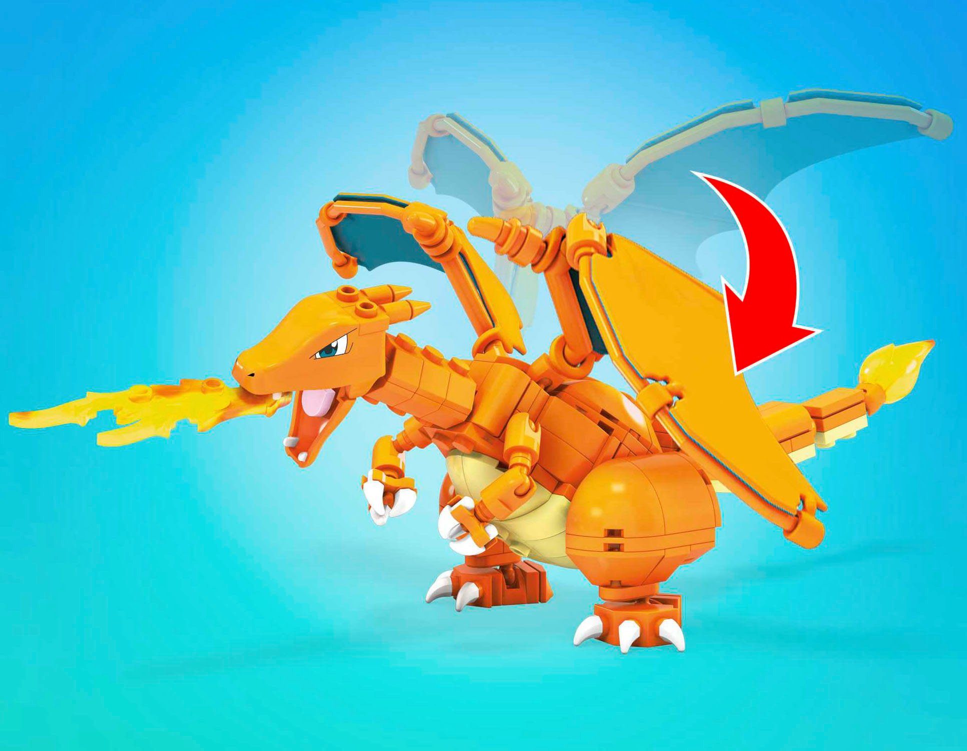 MEGA Spielfigur Pokémon Charmander Evolution Set, zum Zusammenbauen günstig online kaufen