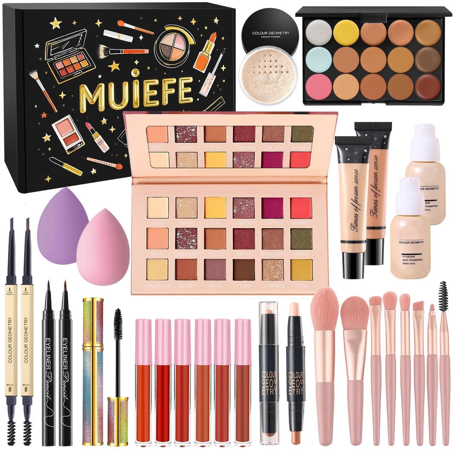 LuxusKollektion Schmink-Set Schminkset Damen All in One Kosmetik Geschenk