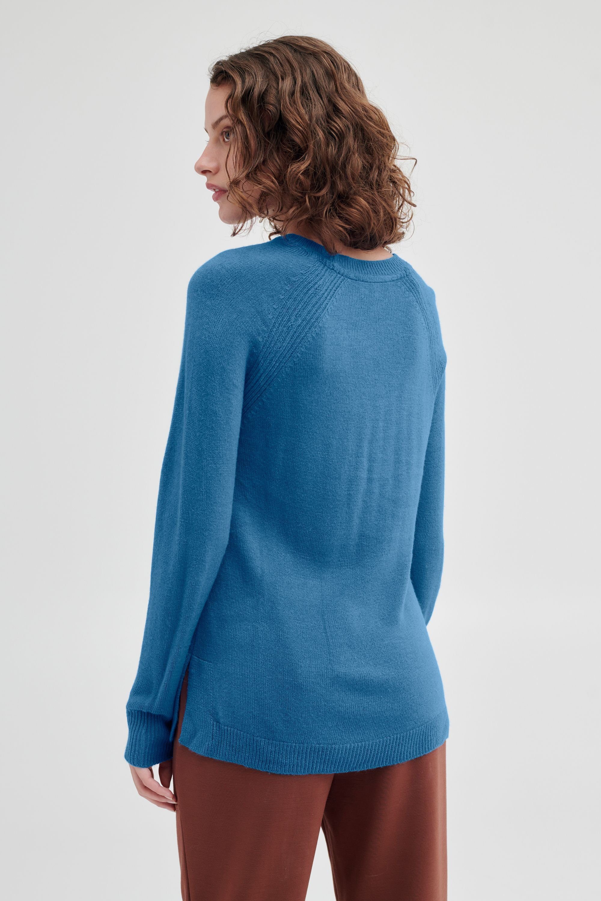 Blue JUMPER SLIT (184140) BYMALEA b.young 3 Strickpullover 20811905 - French