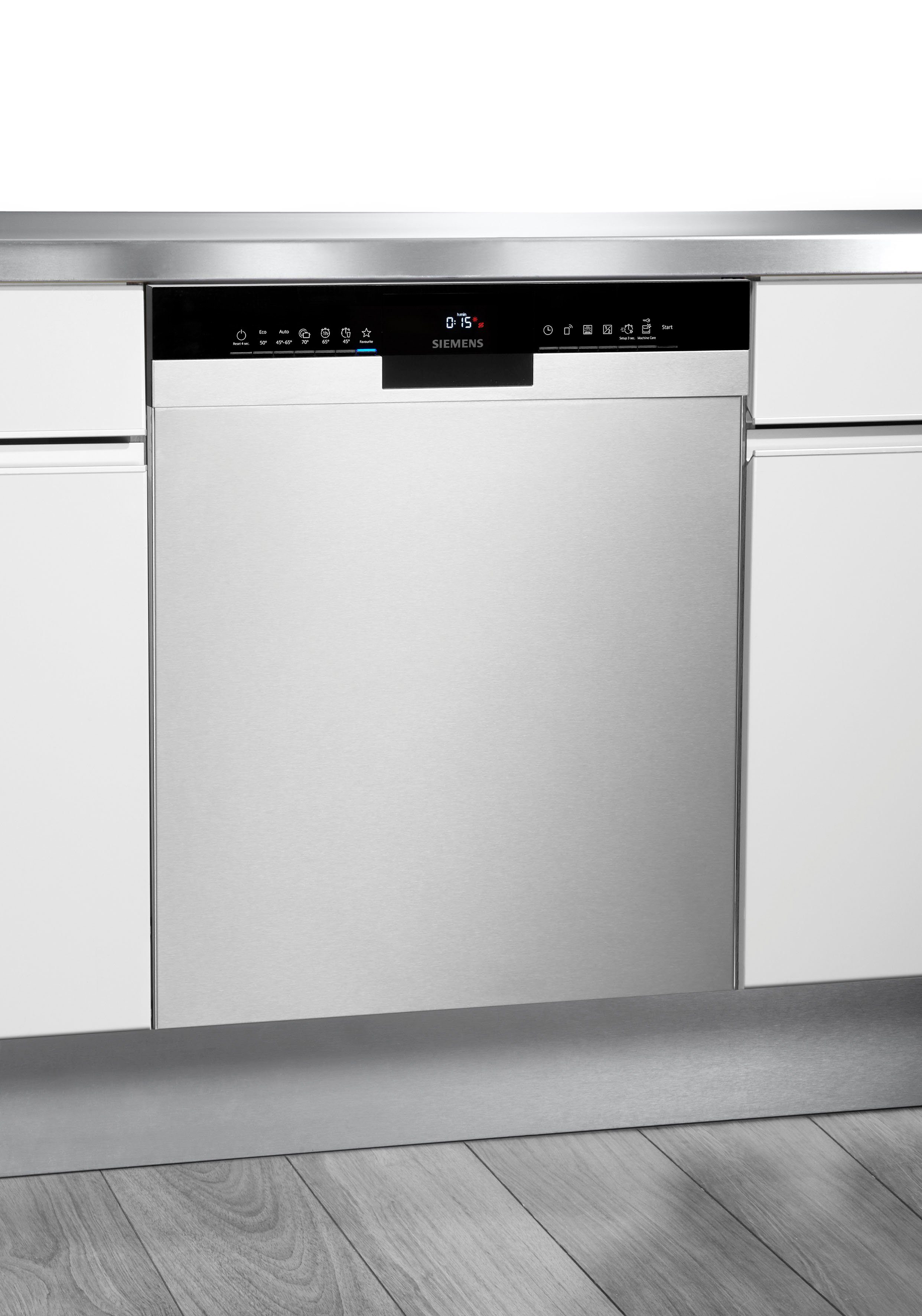 SIEMENS Unterbaugeschirrspüler iQ300 SN43HS11TE, 13 Maßgedecke, aquaStop® Garantie, varioSpeed Plus & geprüfte Hygiene Qualität