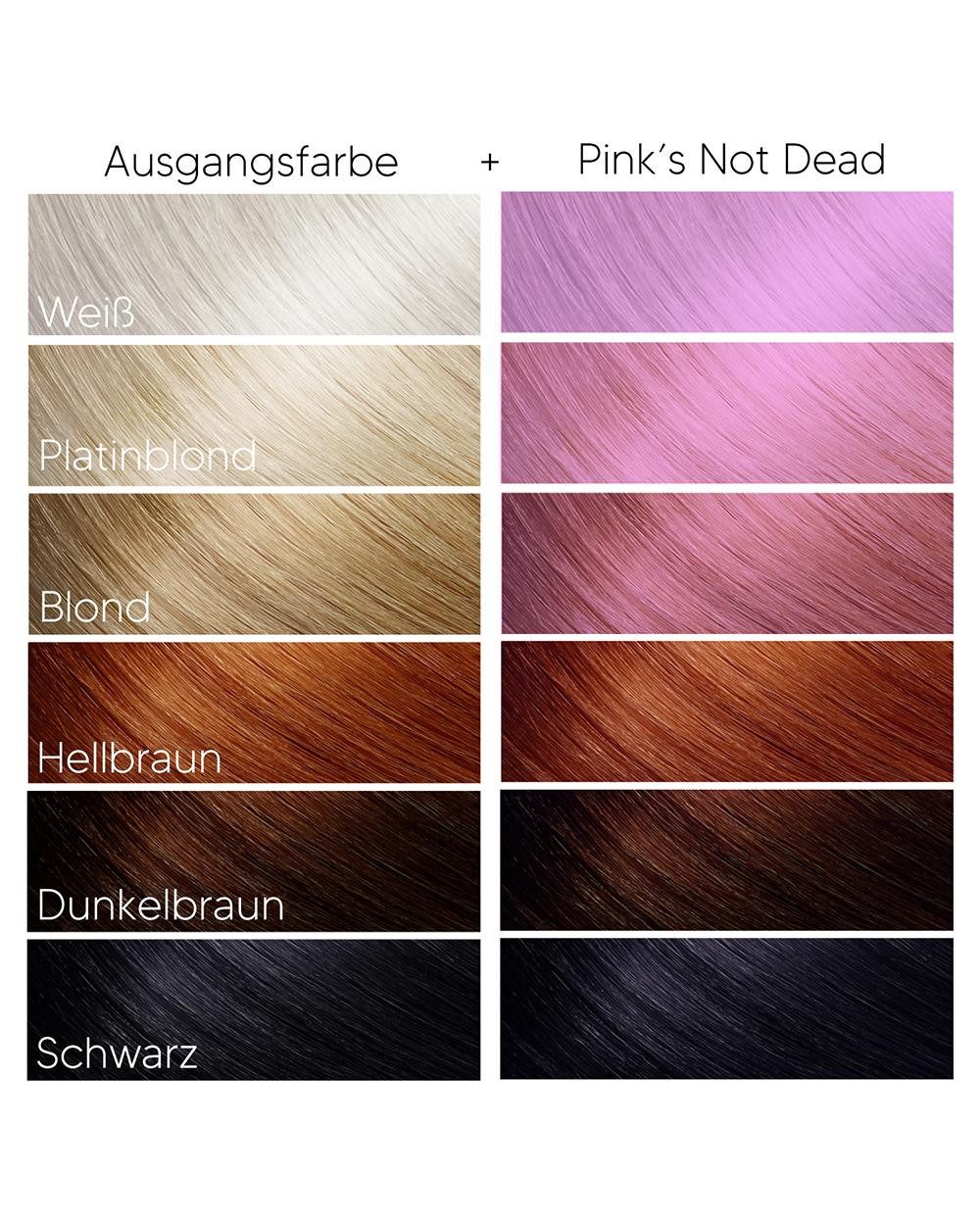Haartönung Headshot Haartönung vegane Haarfarbe Pink's not Dead 150 ml, Packung, Chemikalien