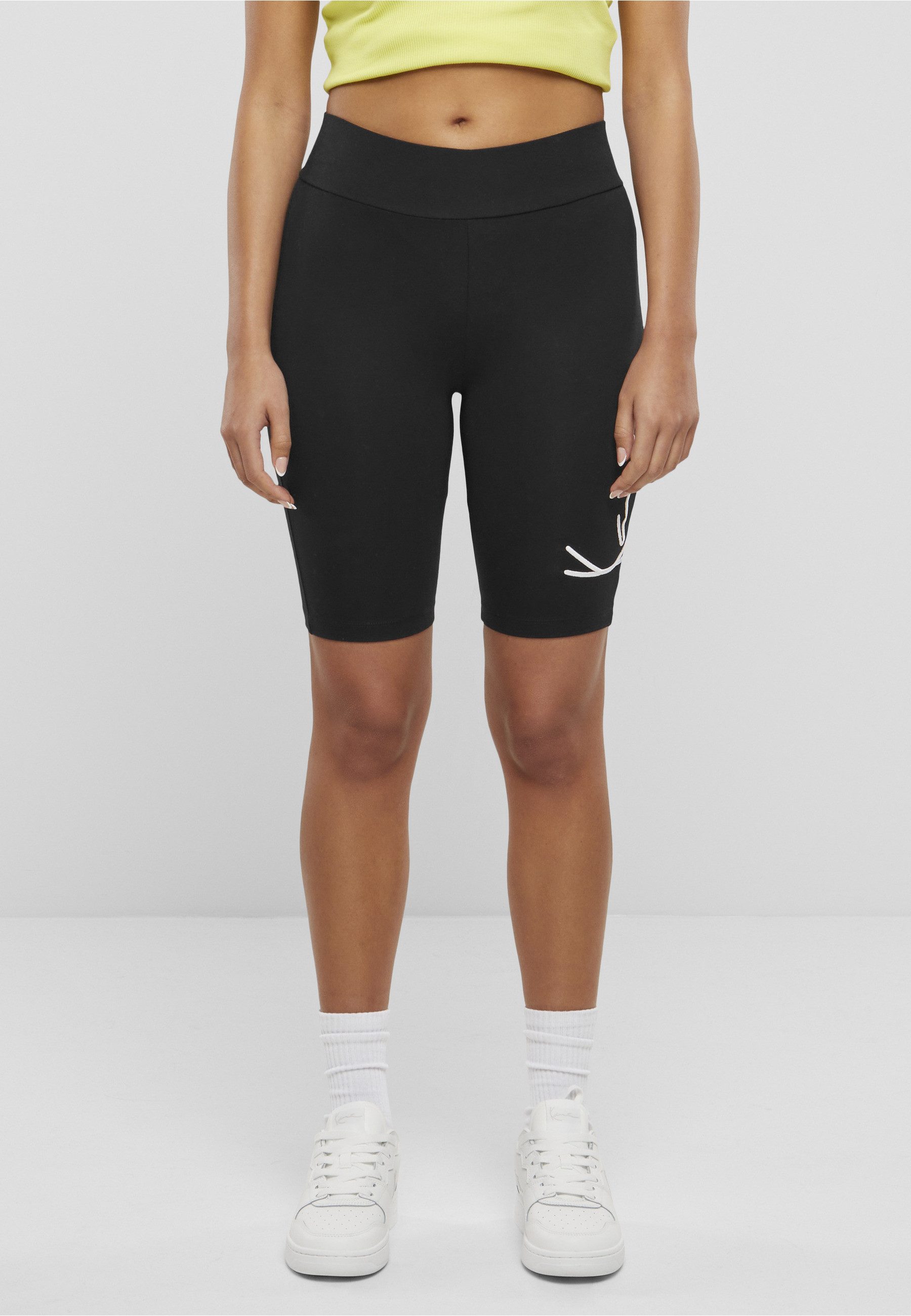 Karl Kani Radlerhose Karl Kani Damen Karl Kani Signature Essential Cycling Shorts (1-tlg)