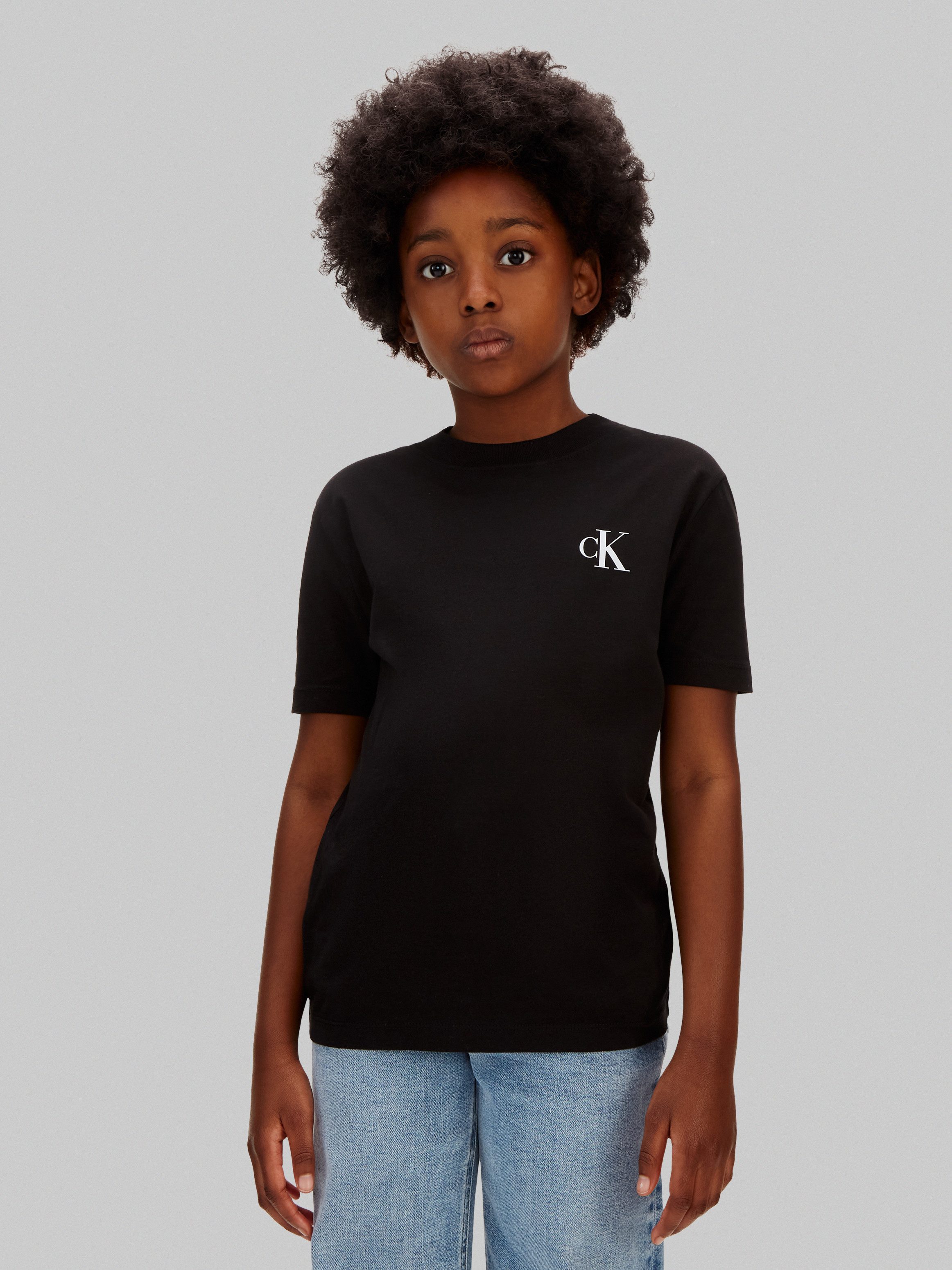 Calvin Klein Jeans T-Shirt MONO LOGO T-SHIRT Regular fit für Kinder, mit Logoschriftzug
