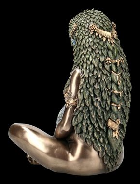 Figuren Shop GmbH Fantasy-Figur Himmlische Gaia Figur - Mutter Erde - groß bronziert - Fantasy Deko