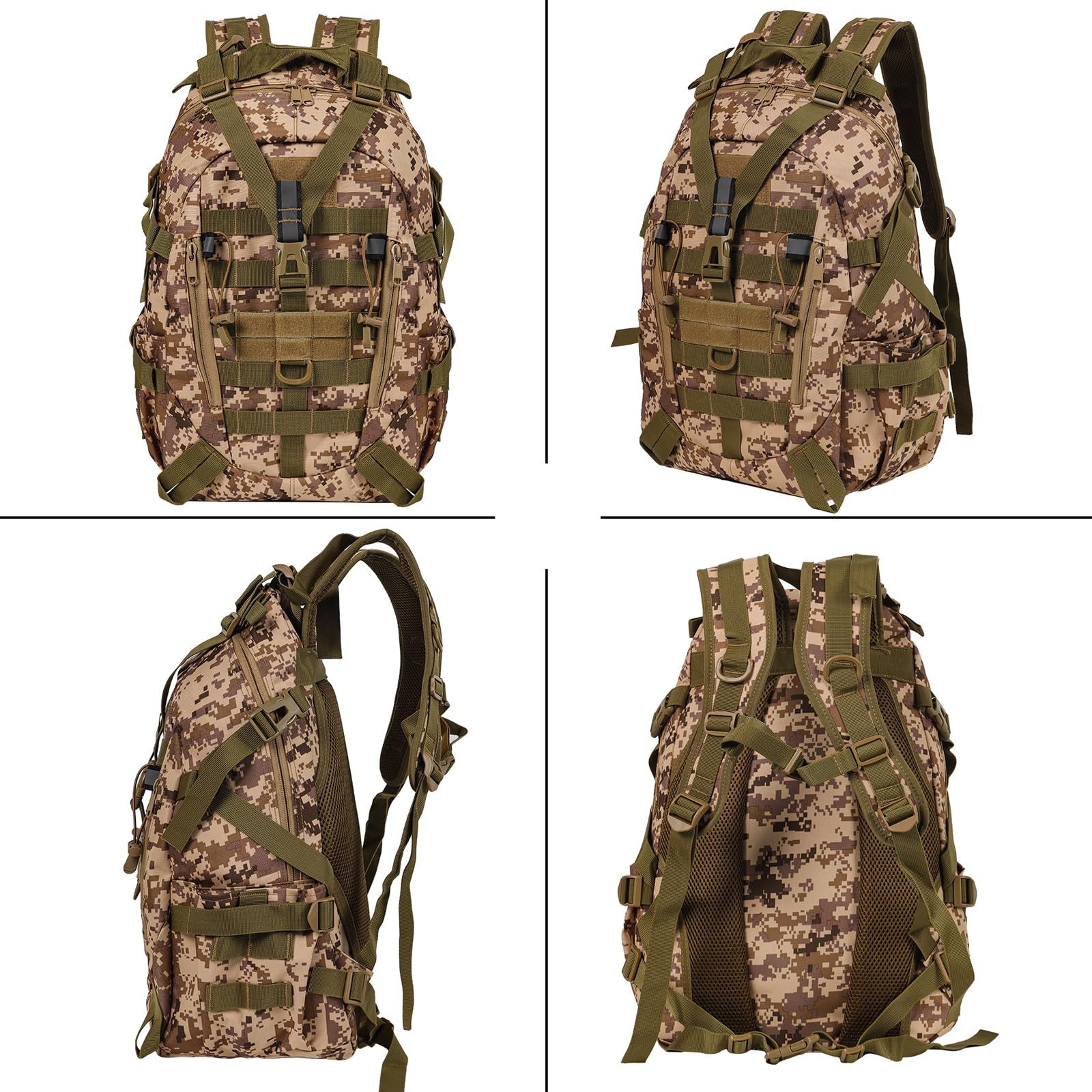 ZEUOPQ Tourenrucksack Taktische Rucksack 25L, wasserdicht günstig online kaufen