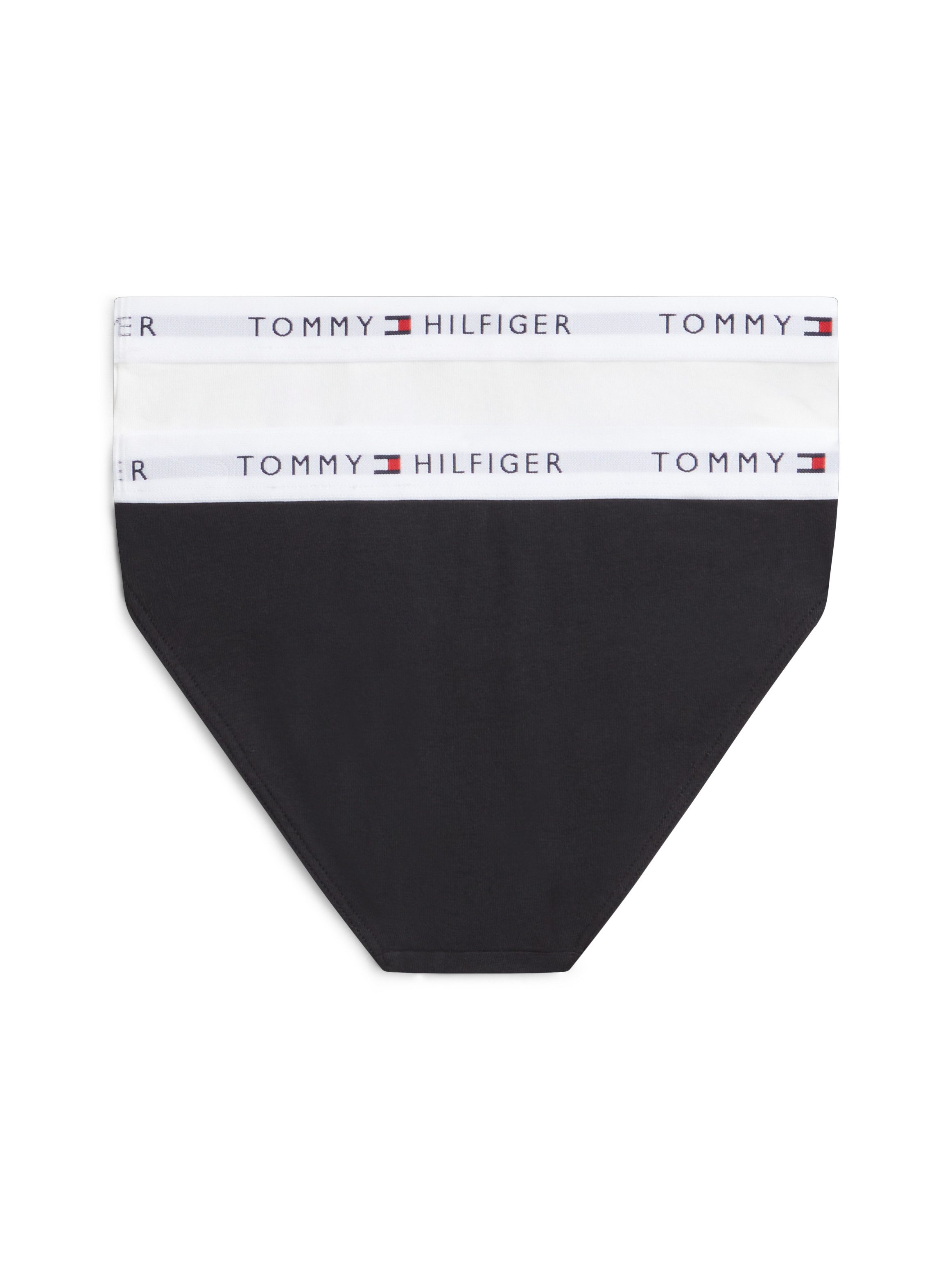 Tommy Hilfiger Underwear Bikinislip 2PK (2-St) mit Tommy-Signatur-Logo-Bund