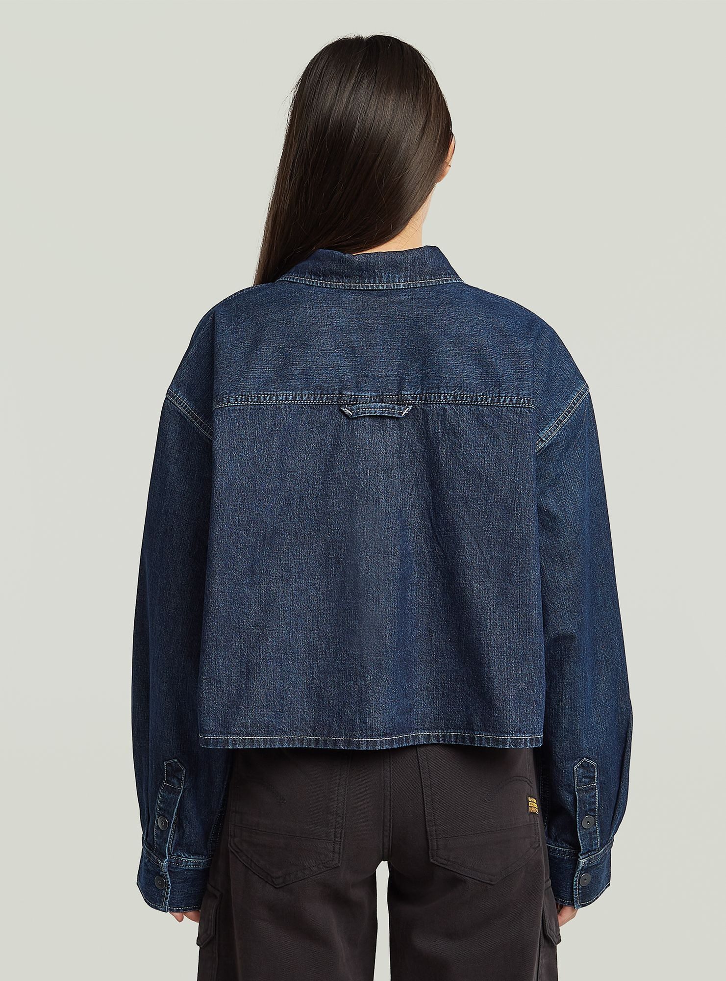 G-STAR Langarmshirt Boxy 2-Pocket Overshirt
