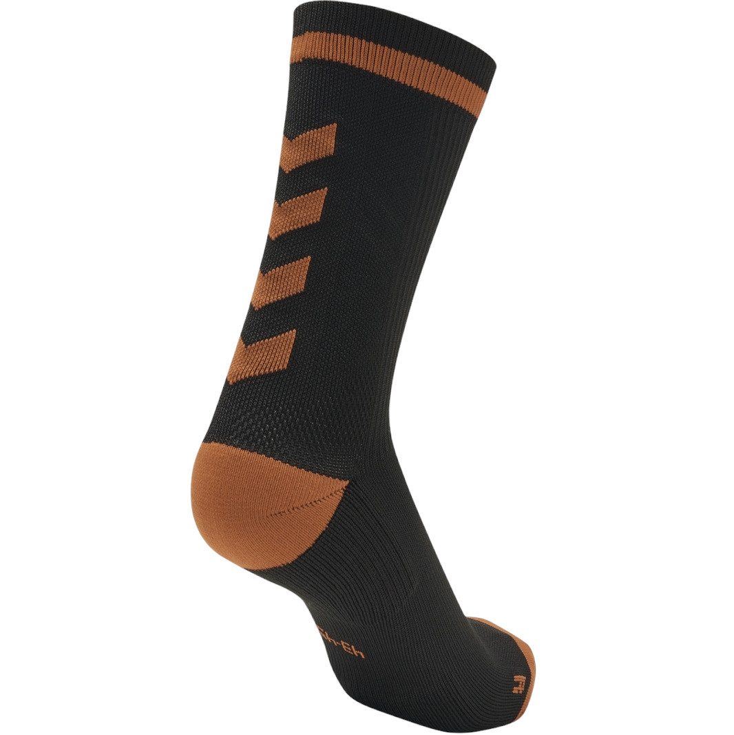 hummel Sportsocken Elite Indoor Low schwarz/orange - 1 Paar