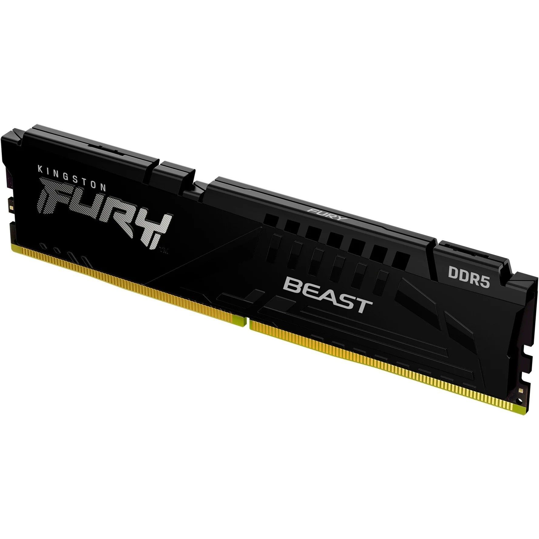 Kingston FURY Beast 32GB DDR5-6400 Single Channel (1x32GB) CL32 PC-Arbeitsspeicher (EXPO, XMP 3.0, CL32 Low Latency, ODECC, Heatspreader)