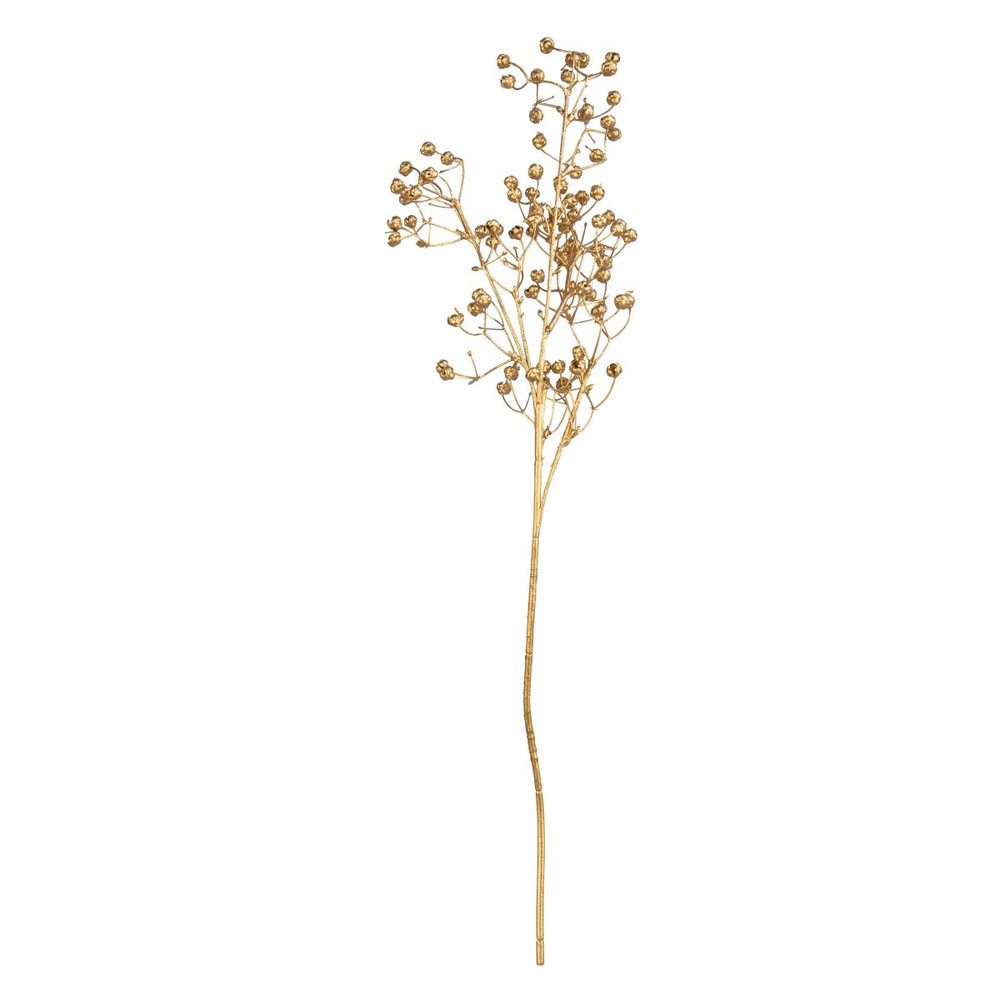 Kunstblume Dekozweig - Schleierkraut - gold günstig online kaufen