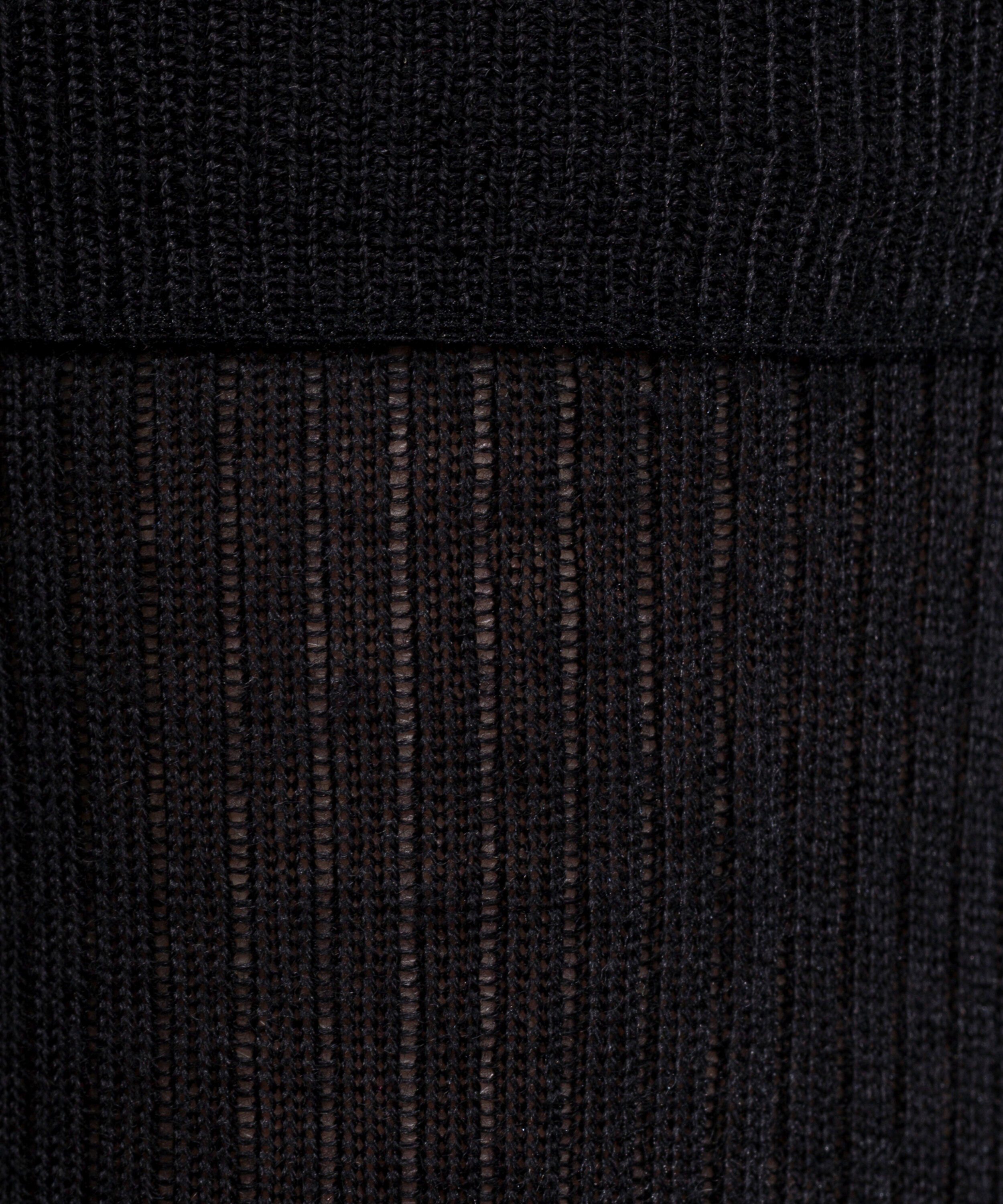 FALKE Kniestrümpfe No. 3 Finest Silk Overknees (1-Paar) mit Seidenanteil