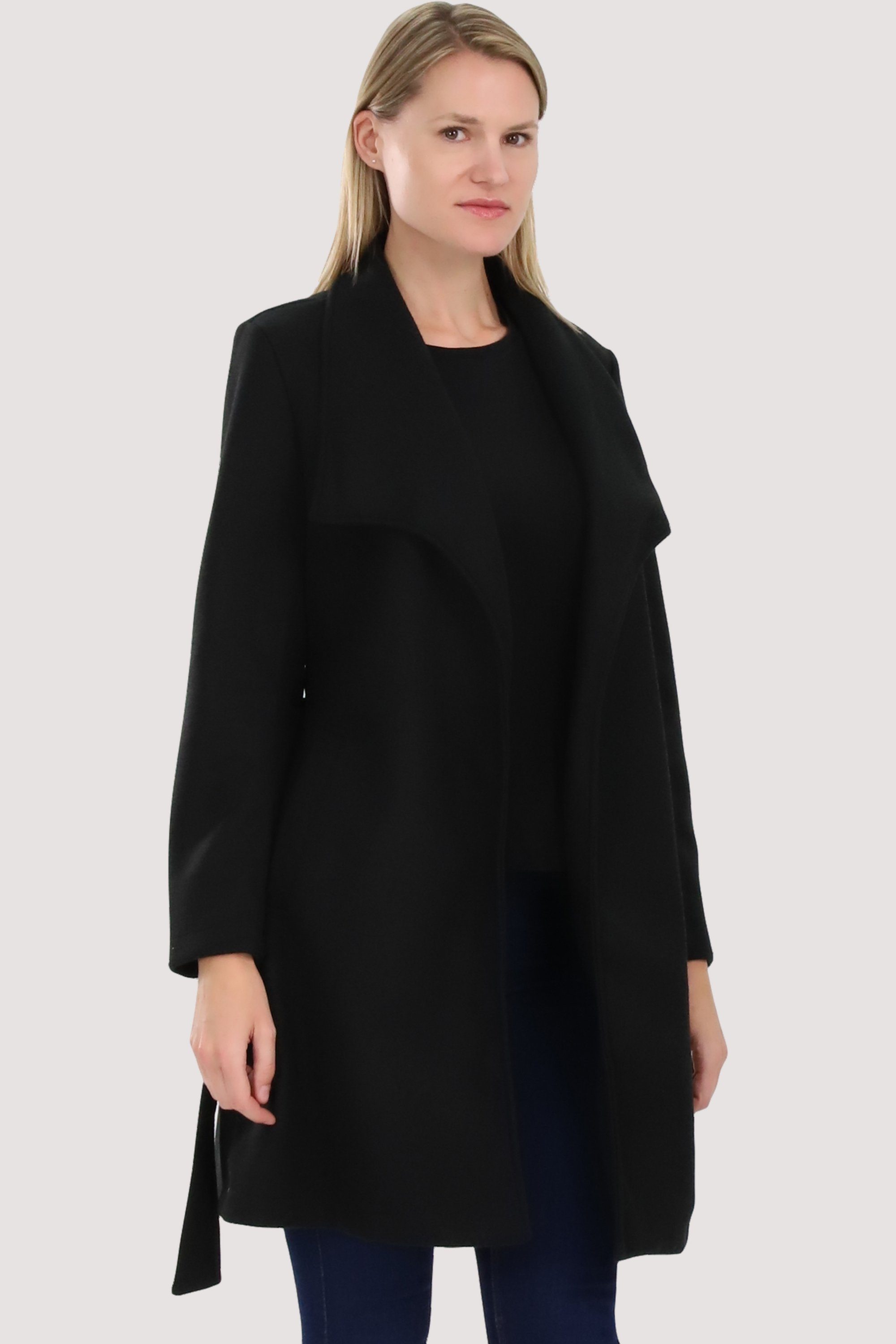 malito more than fashion Langmantel 15142-O Damen Trenchcoat, schicker Wint günstig online kaufen