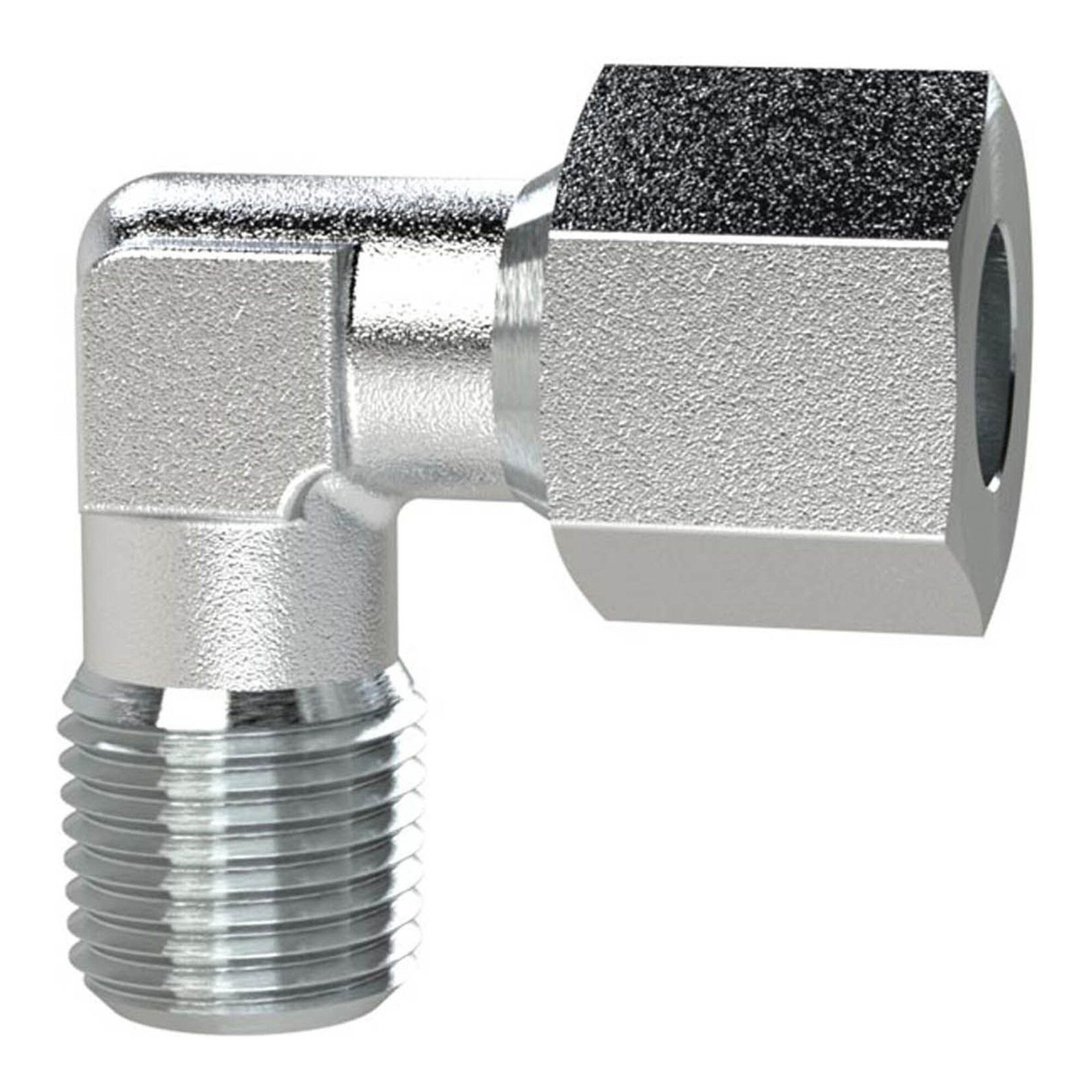 RIEGLER Heizgerät Riegler Winkel-Einschraubverschraubung, NPT 1/8 a., Rohr-Ã˜ 8, Stahl v
