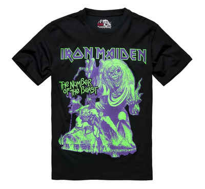 Brandit T-Shirt Brandit Herren T-Shirt Iron Maiden Number of the Beast I