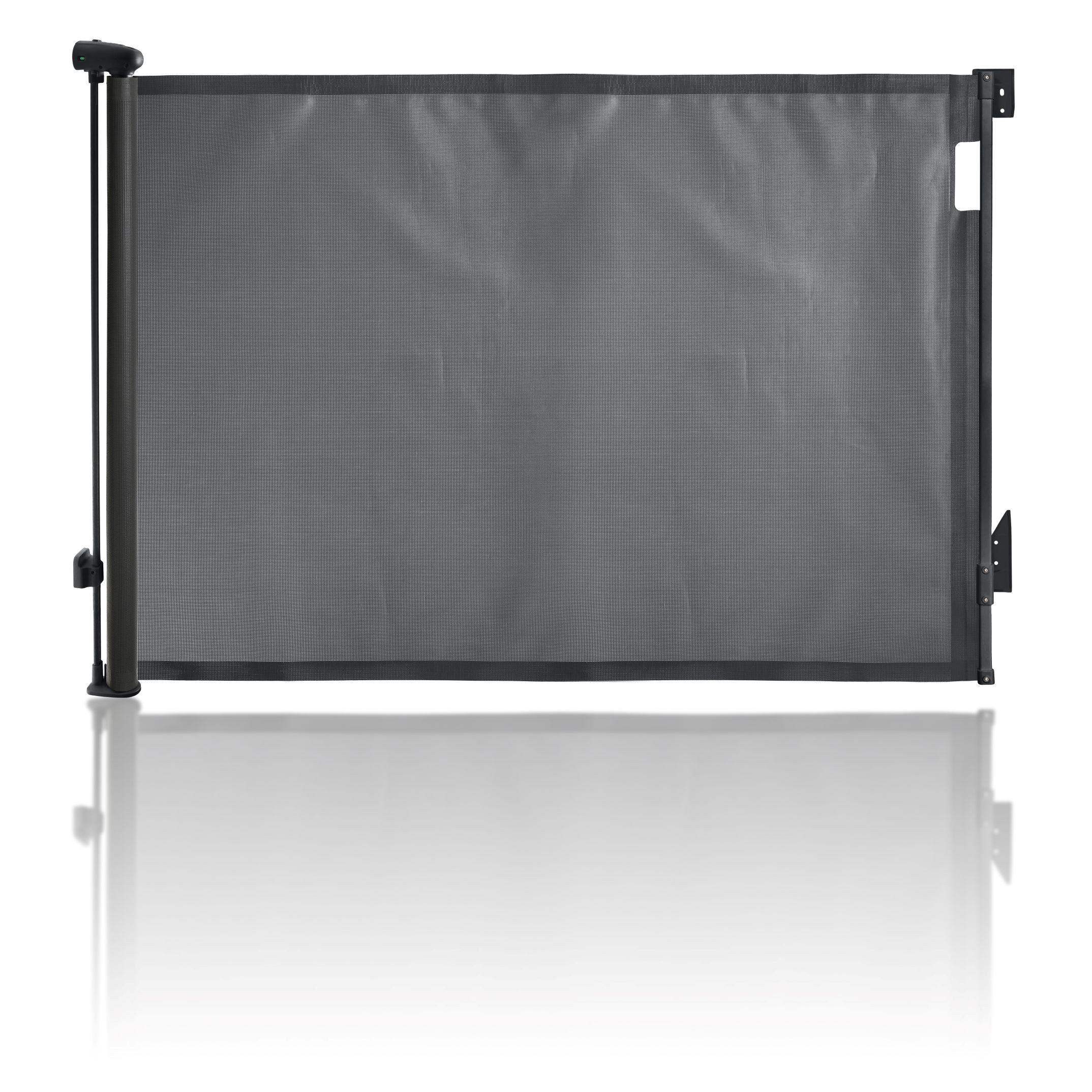 Dreambaby Treppenschutzgitter bis 140 cm, Ausziehbares Babyschutzgitter, Türschutzgitter, Treppen- als auch Türschutzgitter, Click-on-off Funktion, bis 140 cm