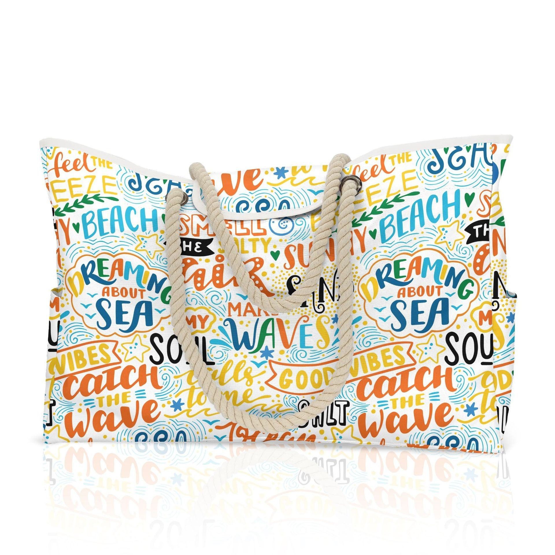 ZEUOPQ XL-Strandtasche Badetaschen Familie Wasserdicht Faltbar günstig online kaufen