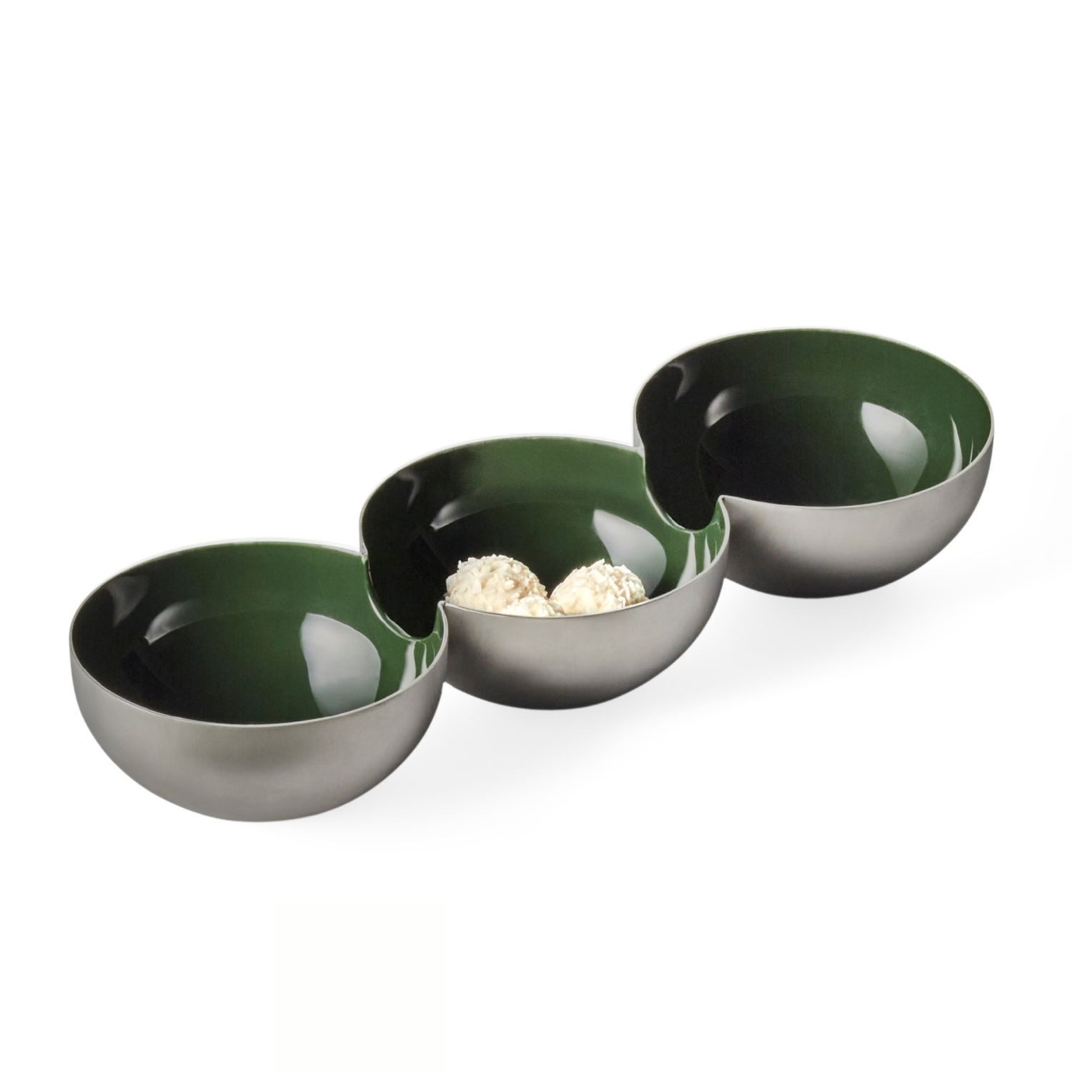 Philippi Design Schale Biel Trio, Edelstahl