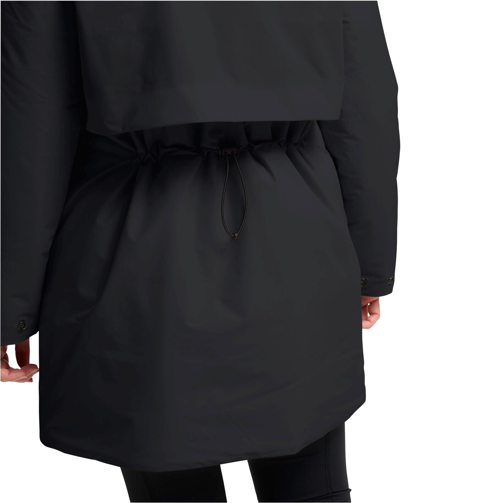 Jack Wolfskin Regenjacke Frost Haven (warm, wasserdicht) schwarz Damen – Bild 5 von 5
