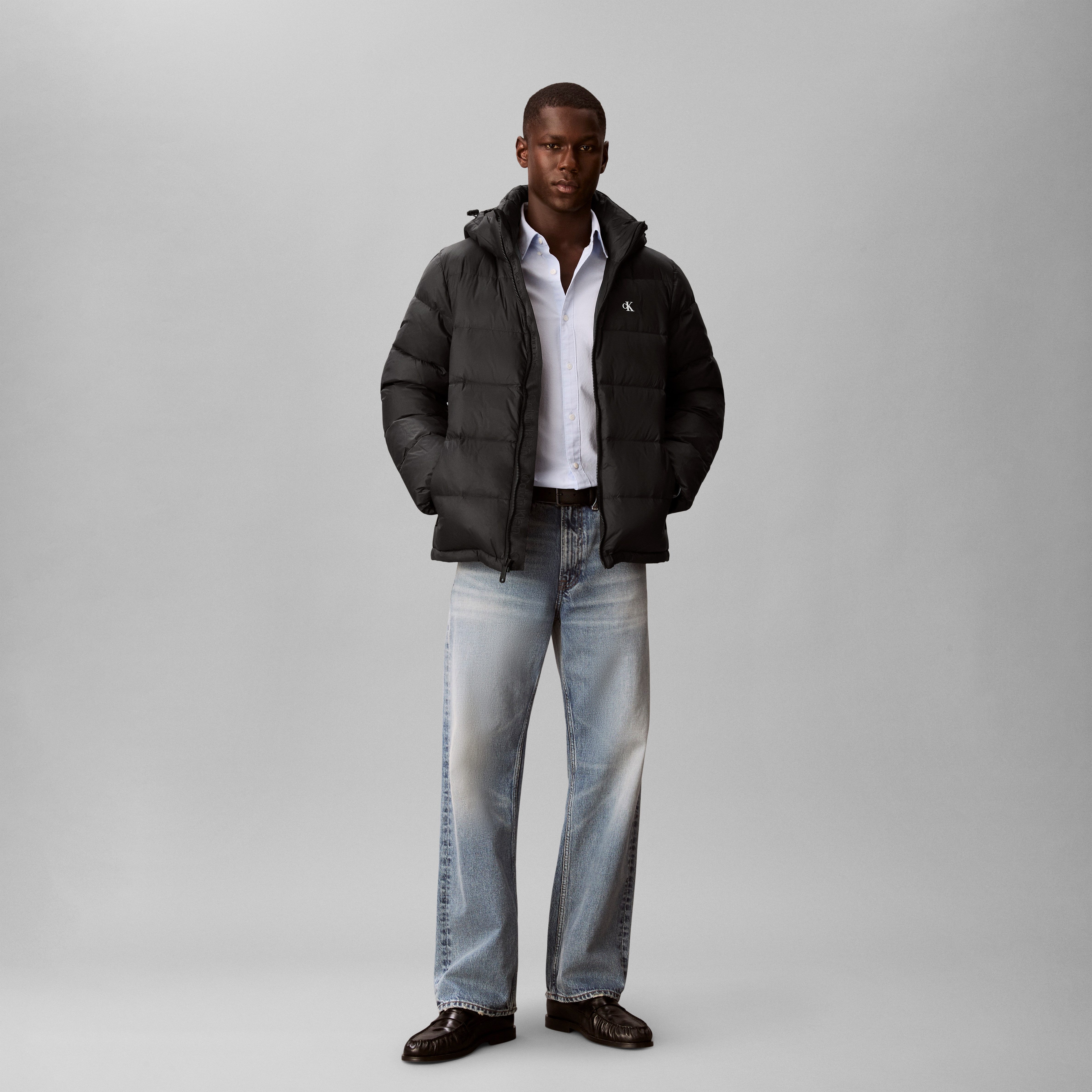 Calvin Klein Jeans Steppjacke Kapuze, Regular Fit, warm wattiert