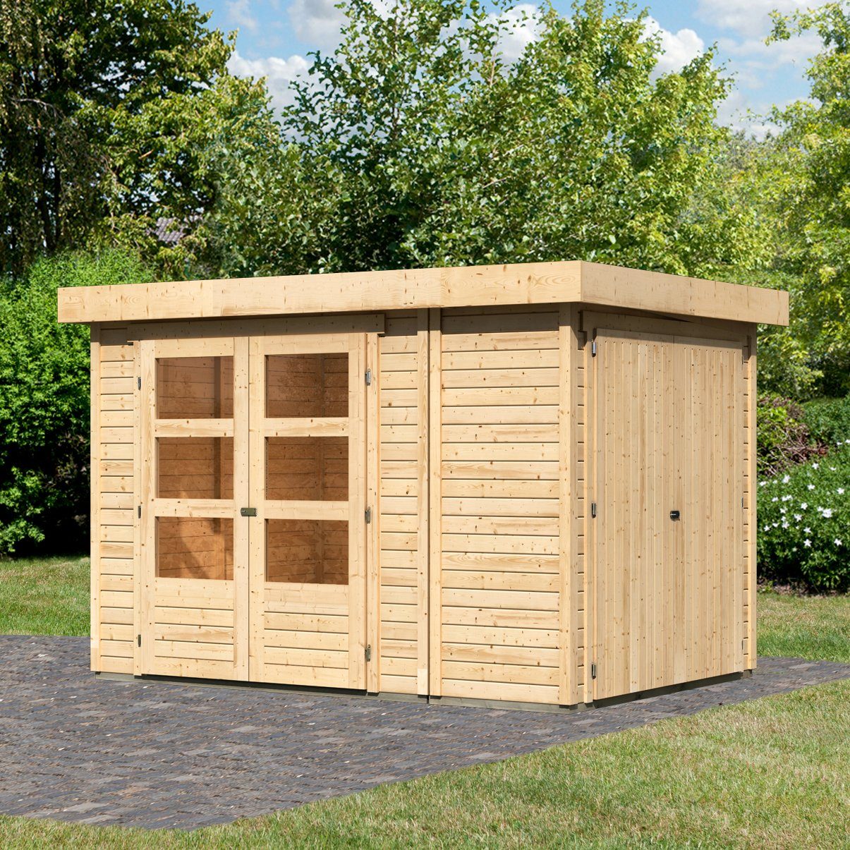 Karibu Gartenhaus Retola 2