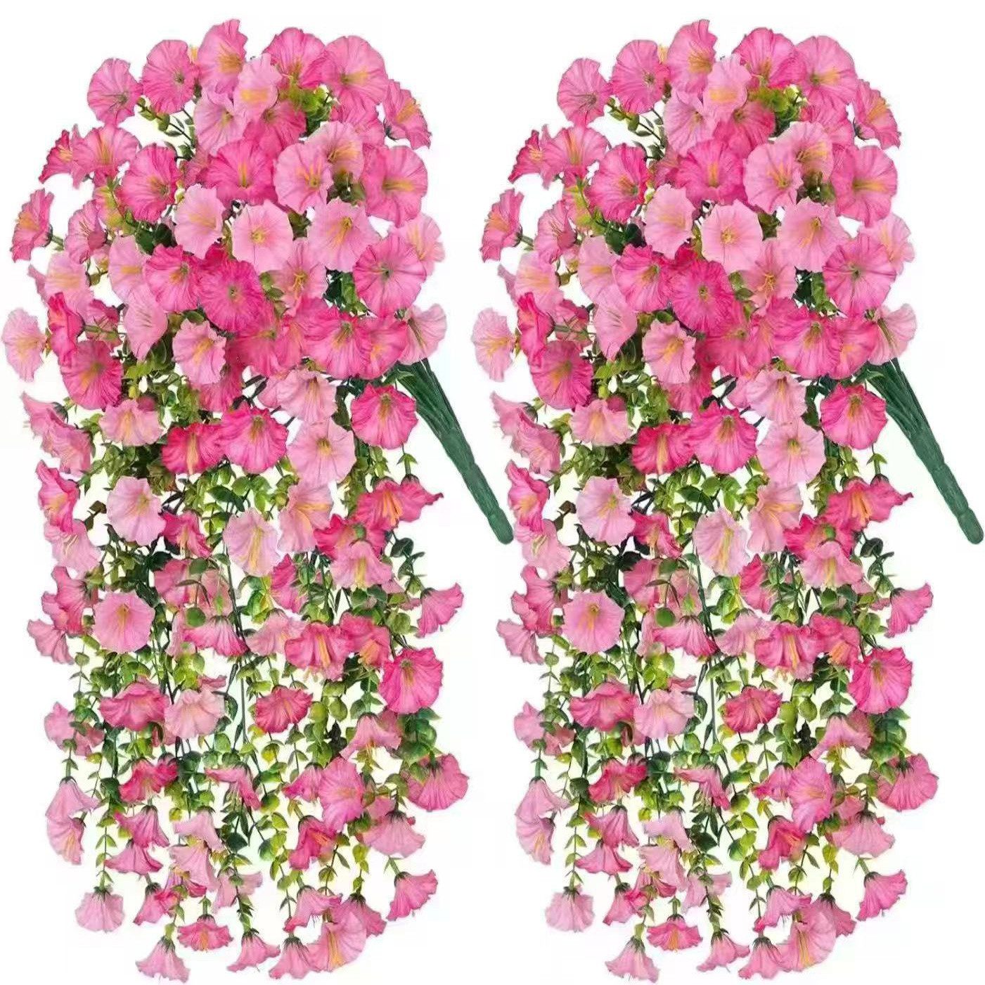 Kunstblumenstrauß 2 Stück Künstlich Hängende Blumen, Kunstblumen Veilchen Hängend, Coonoor