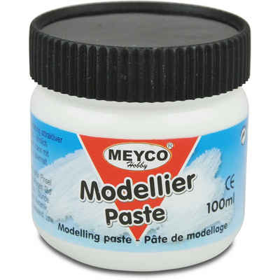 MEYCO Hobby Modelliermasse Modellierpaste, 100ml -weiß-