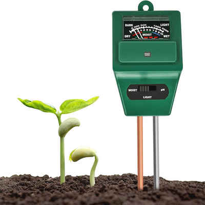 GelldG Bodenfeuchtesensor Bodentester, Boden-pH-Meter, für Pflanzenerde, Garten, Bauernhof