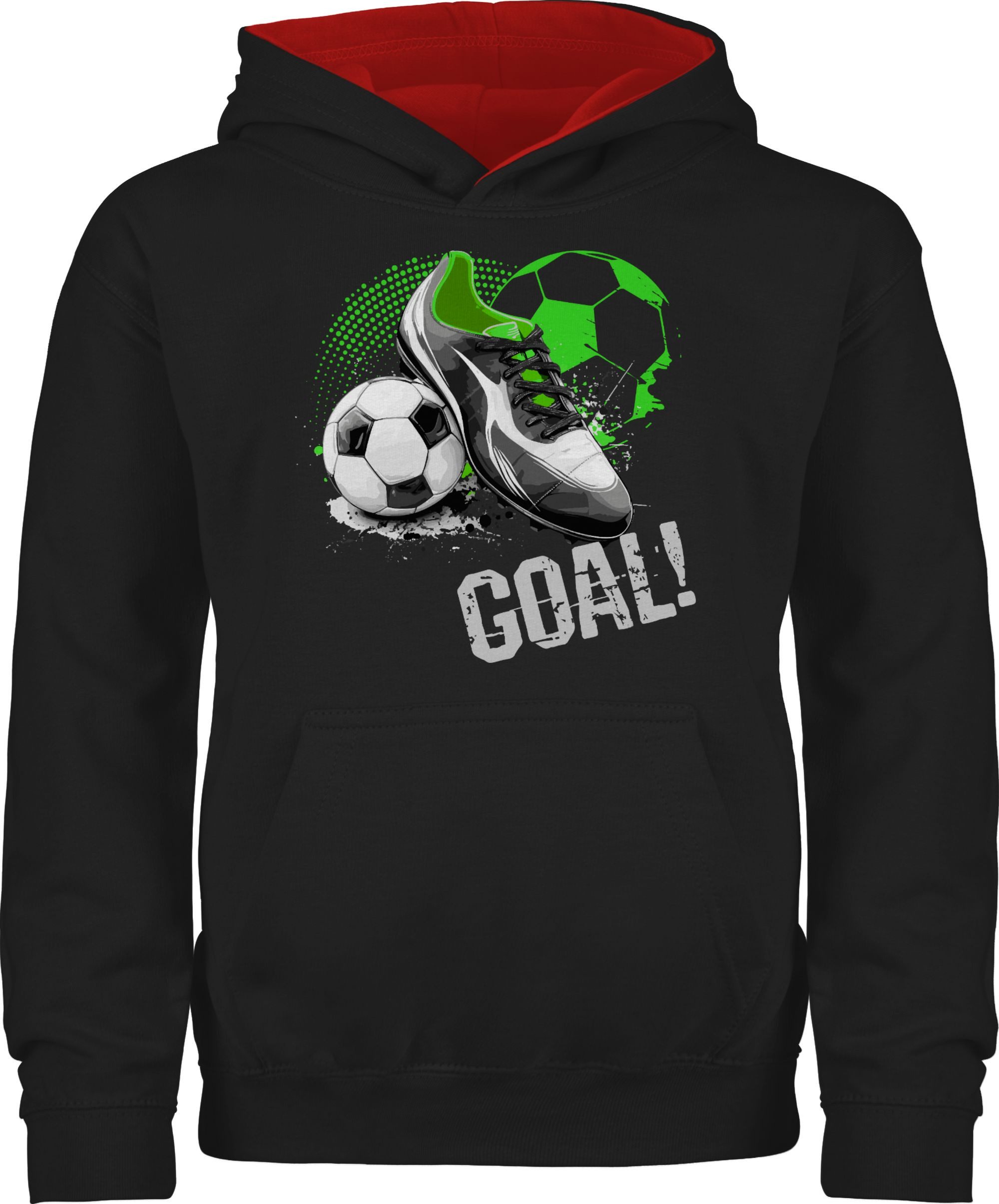 Shirtracer Hoodie Fußball Geschenke, Fußballgeschenk, Geschenk Fußballfan, Weihnachts Fußball