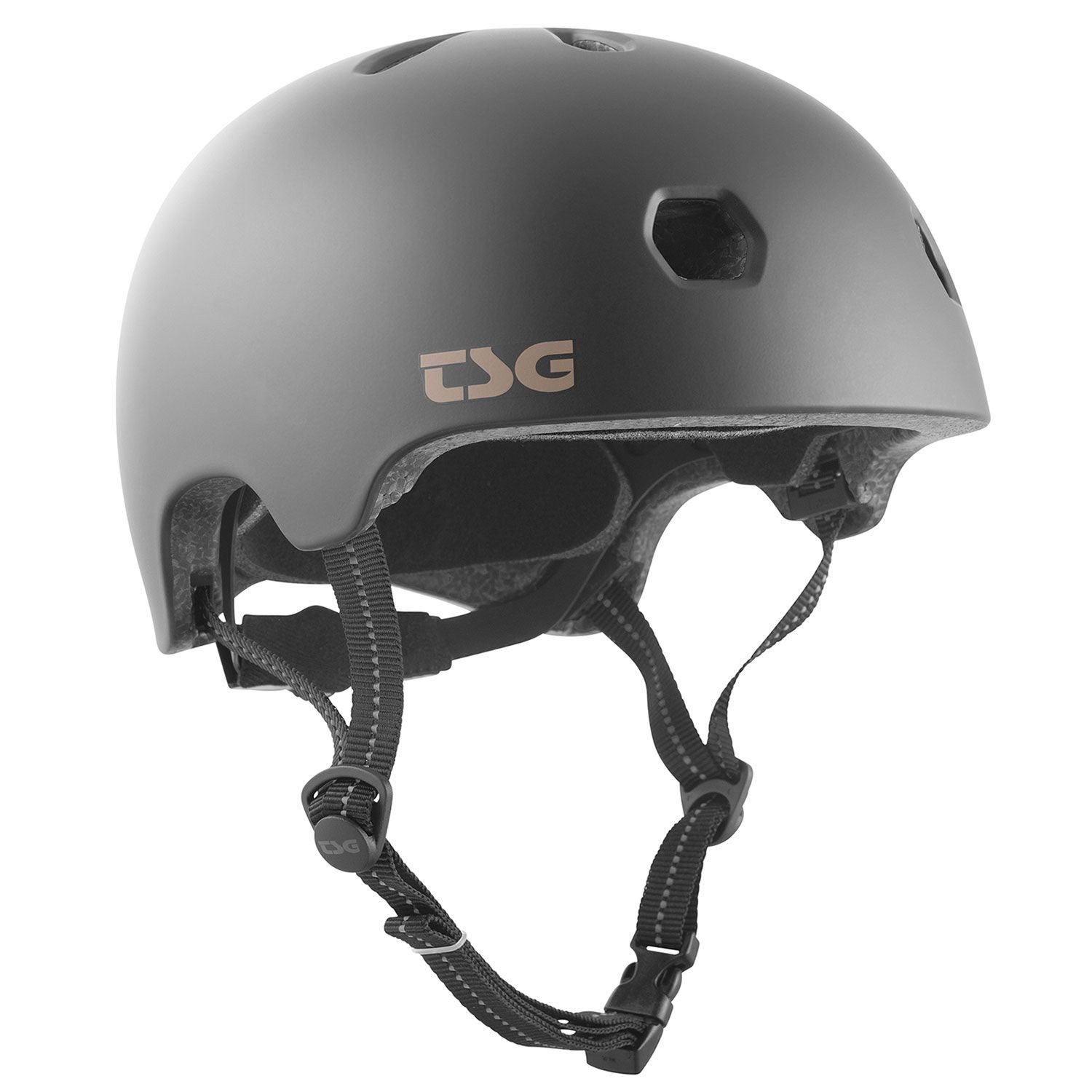 Fahrradhelm Meta Solid Color - satin black
