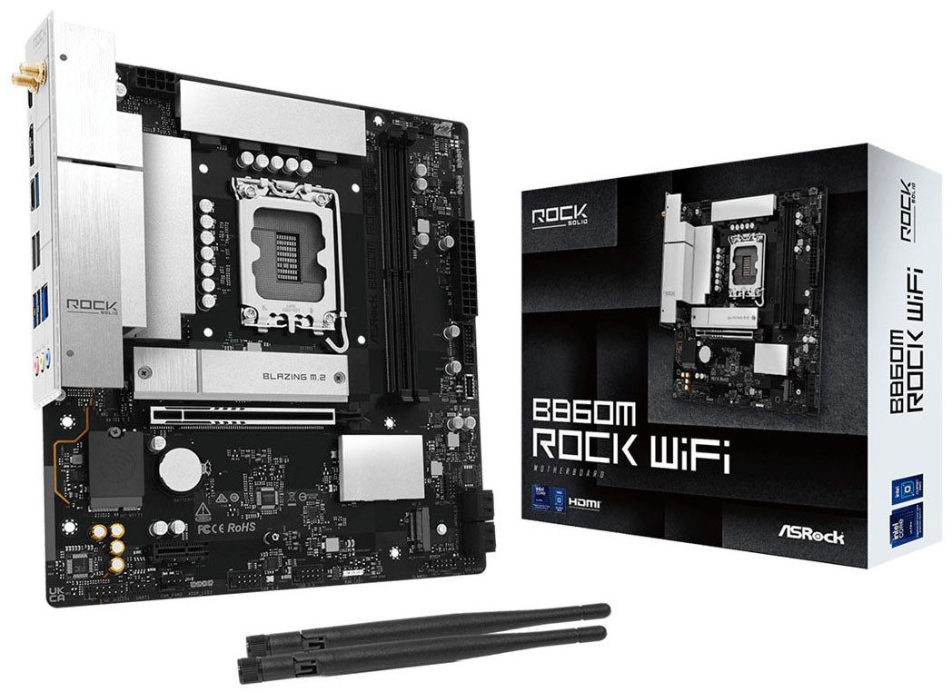Asrock B860M Rock WiFi Mainboard