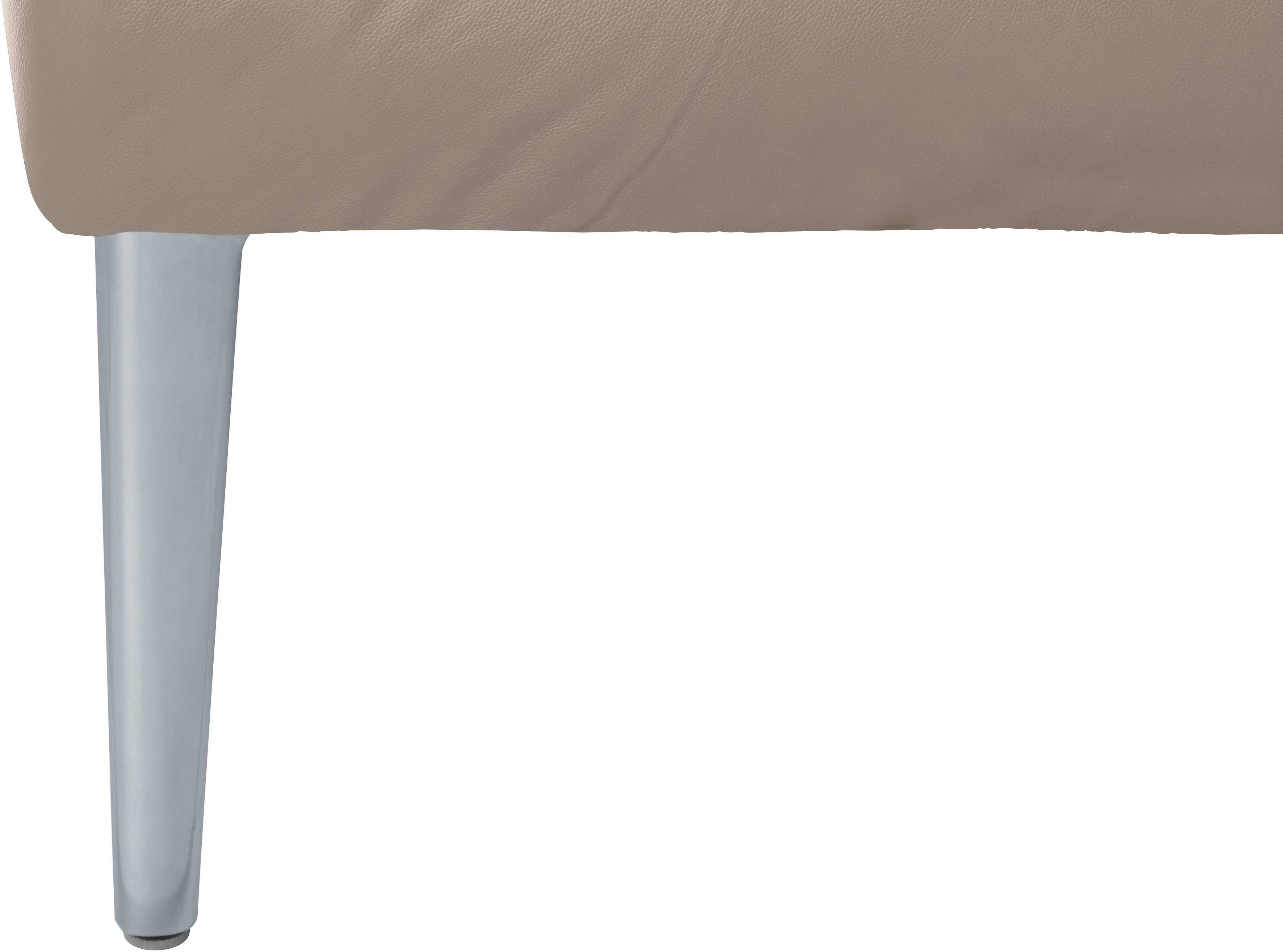 Ecksofa cm 340 Füße silber W.SCHILLIG matt, enjoy&MORE, Breite Sitztiefenverstellung, mit
