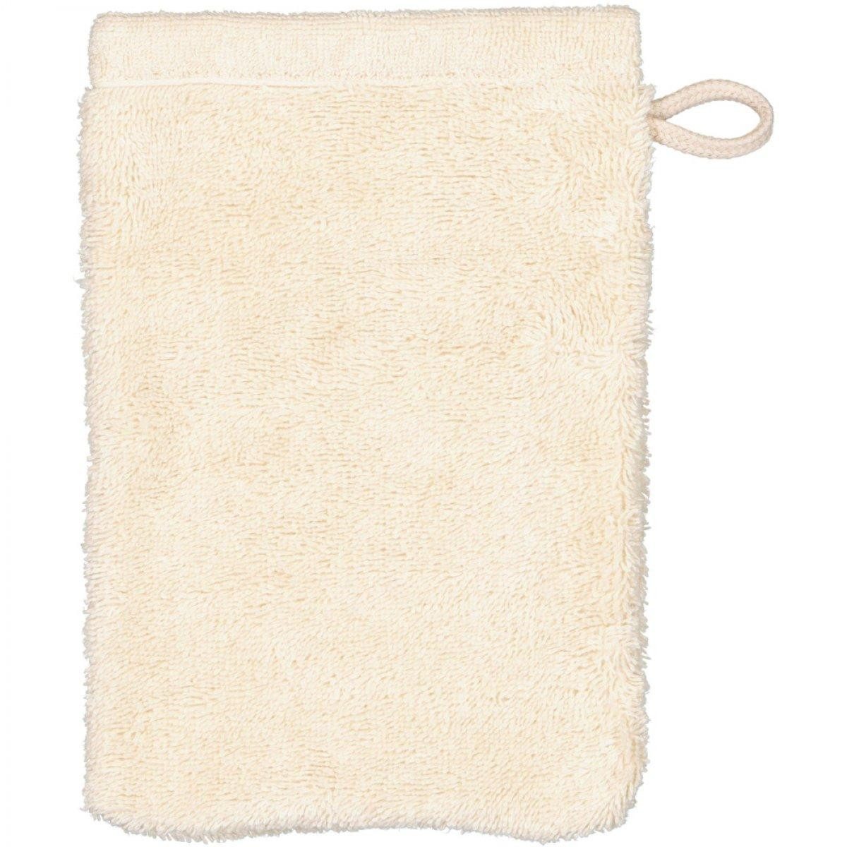 Cawö Badetücher Waschhandschuh Lifestyle Uni Beige (16x22 cm)