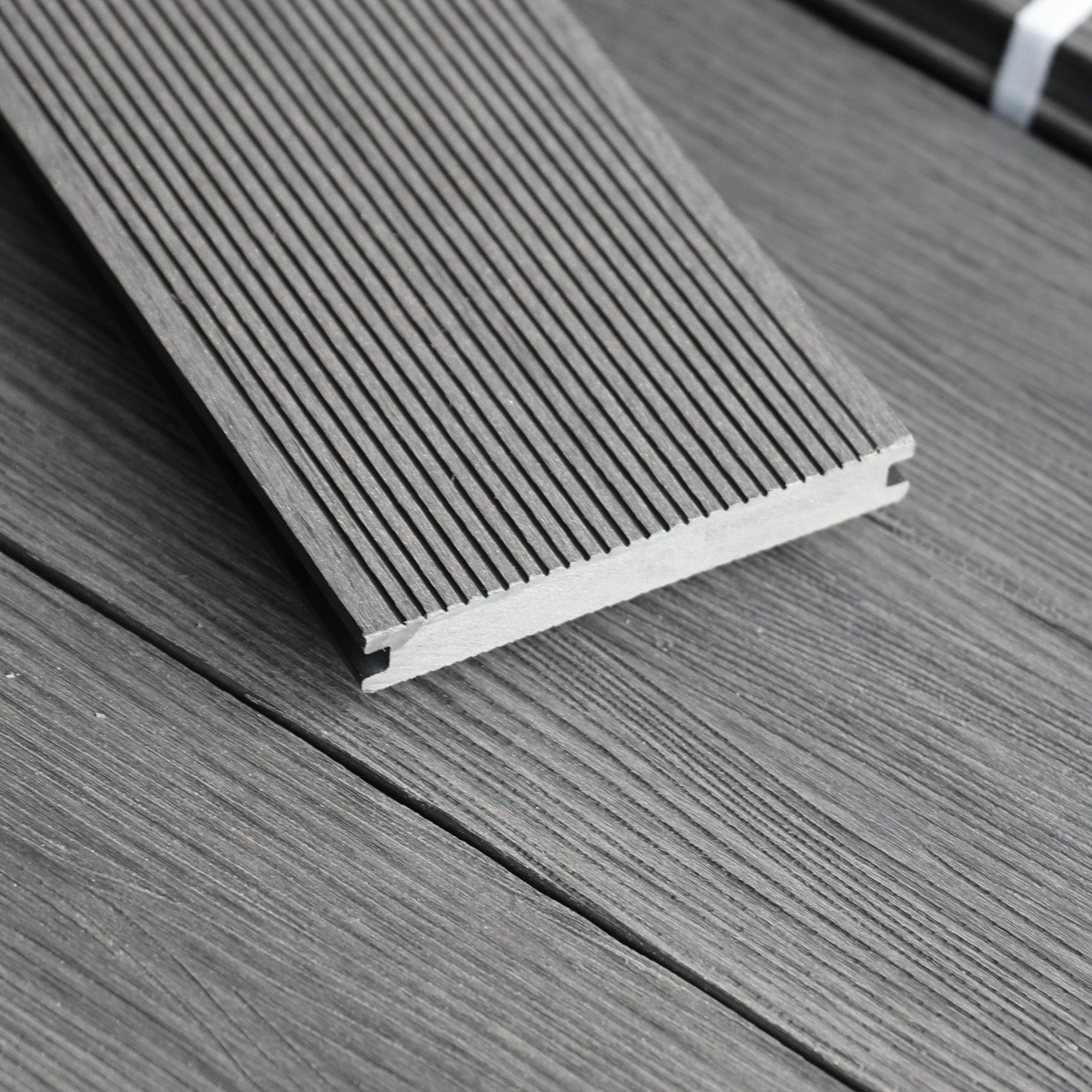 DeToWood Terrassendielen Terrassendielen Terrassendielen Komplettset Anthrazit