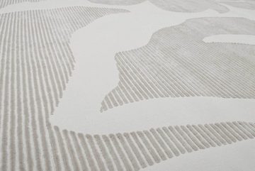 Teppich Sara, Esprit, Höhe: 12 mm, hergestellt aus 100% recyceltem Material, weich, Hoch-Tief Struktur