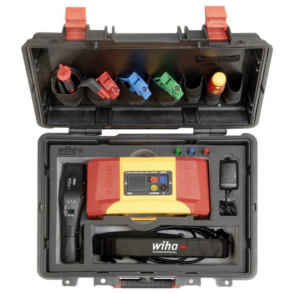 Wiha Multimeter MFT one (Art. Nr. 47216) Installationstester-Set, inkl. Koffer