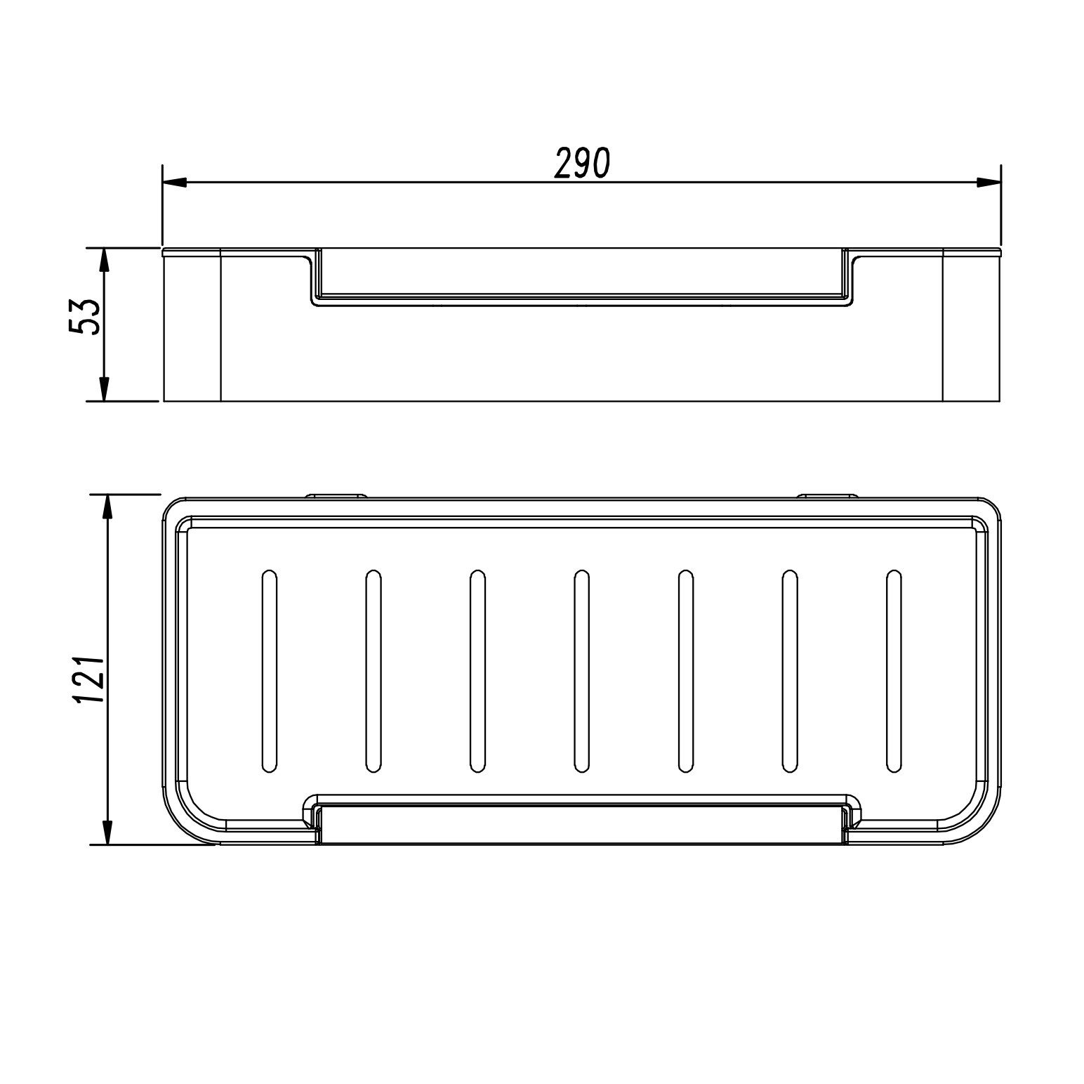 Bernstein Duschkorb DK619 (Badregal / Duschkorb / Duschregal / Ablage für d günstig online kaufen
