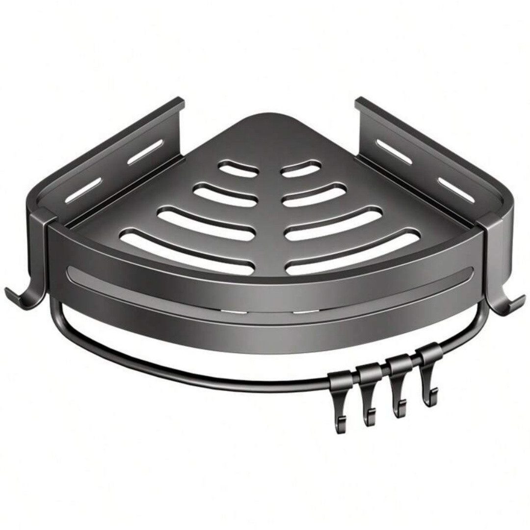 Heyork Duschablage Duschregal Ohne Bohren mit 4 Haken Badezimmer Regal für günstig online kaufen