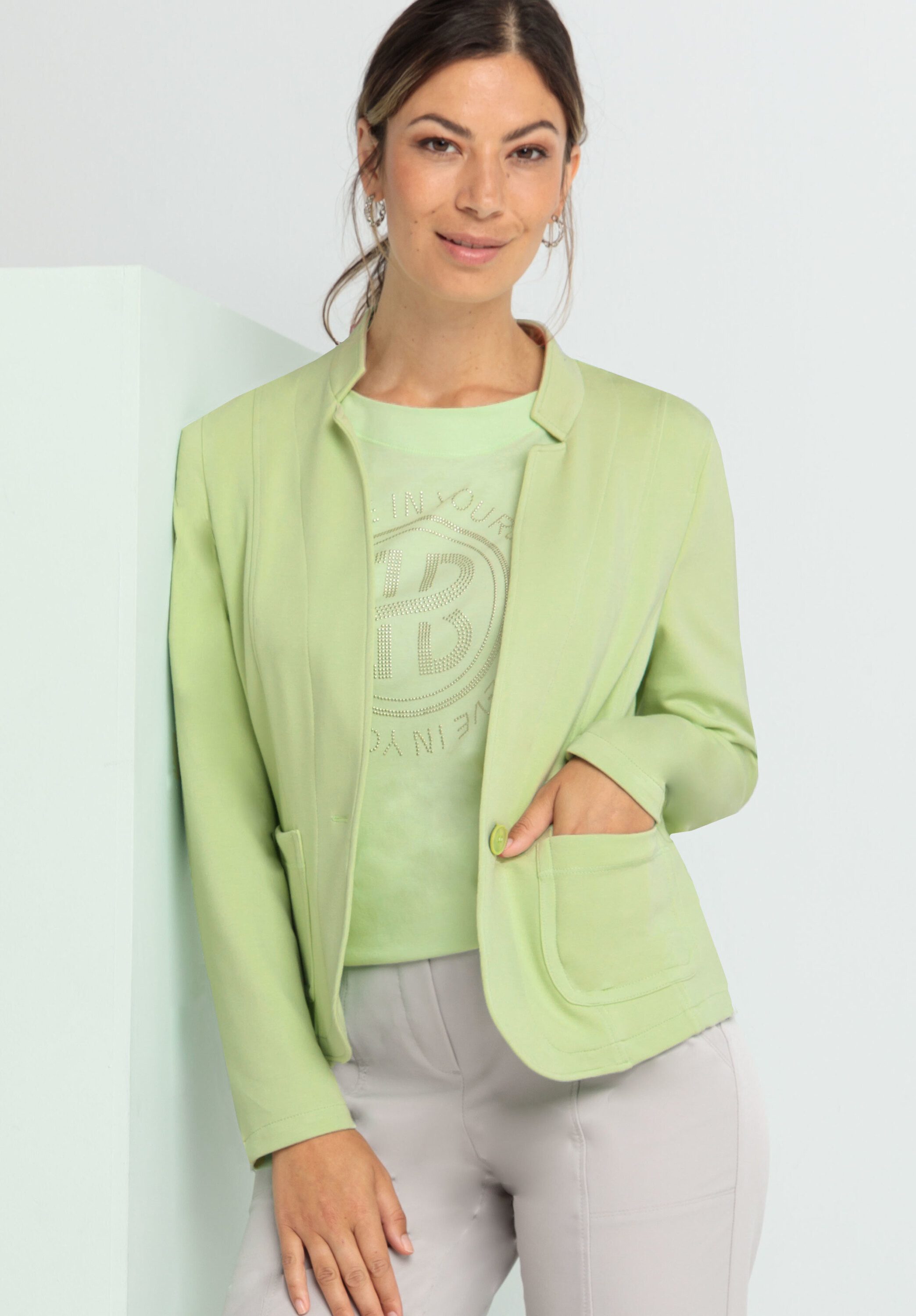 bianca Jerseyblazer LISET aus cooler Jerseyware günstig online kaufen